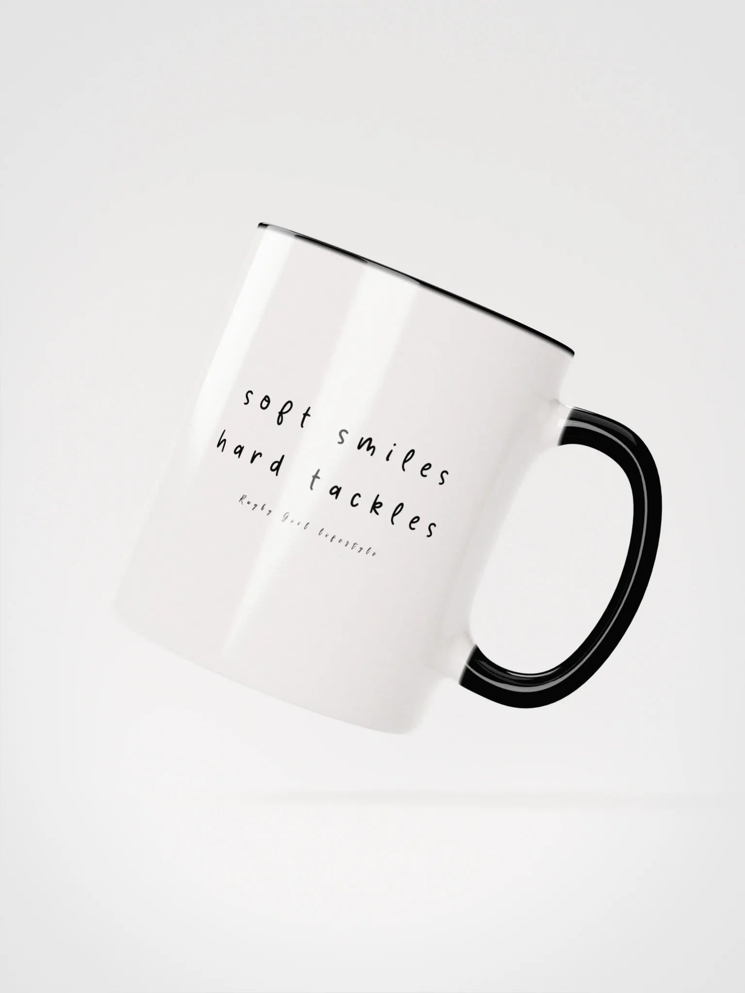SOFT SMILES - HARD TACKLES Ceramic Mug product image (15)