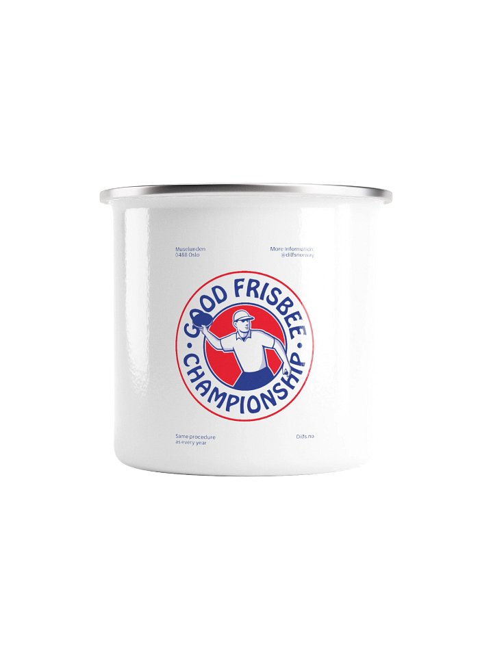 Champion's Adventure Enamel Mug product image (1)