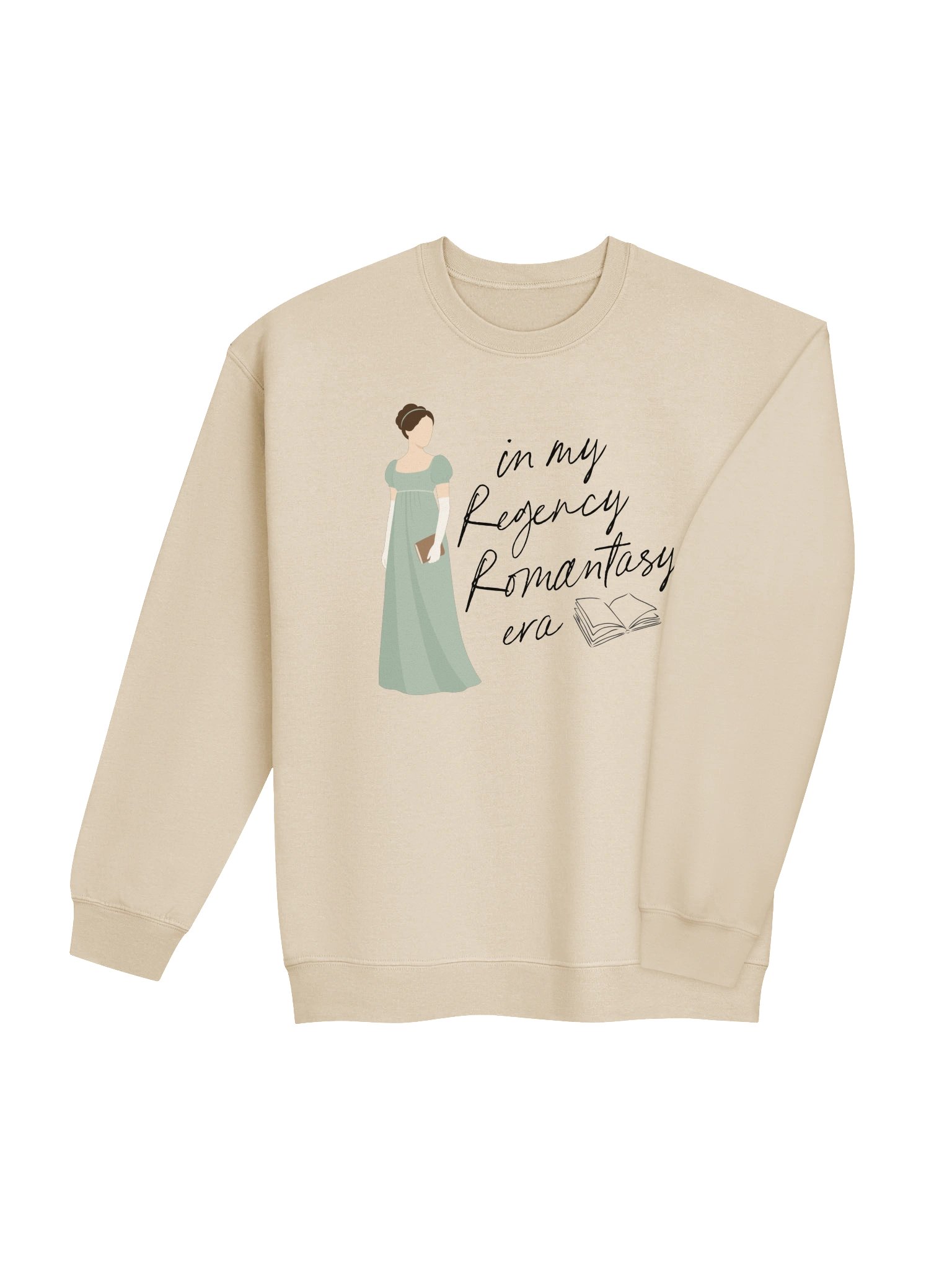Regency Romantasy Era Sweatshirt | GREEN product image (4)