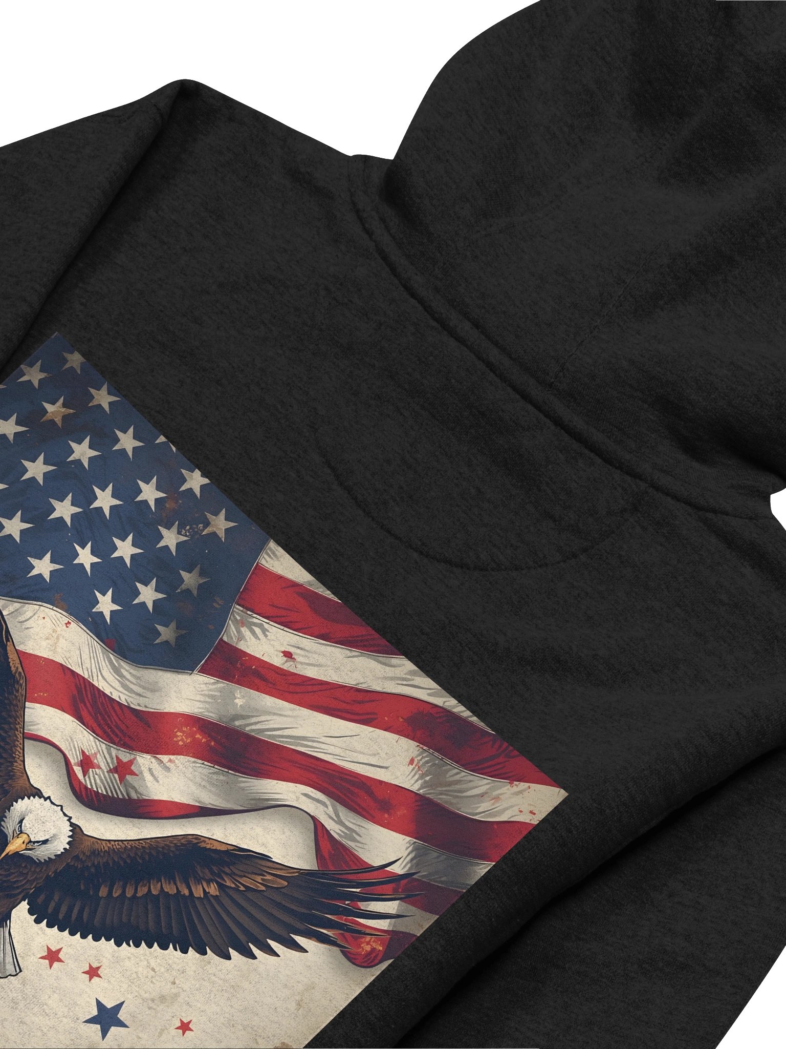 Patriotic Eagle Shield Premium Hoodie product image (4)