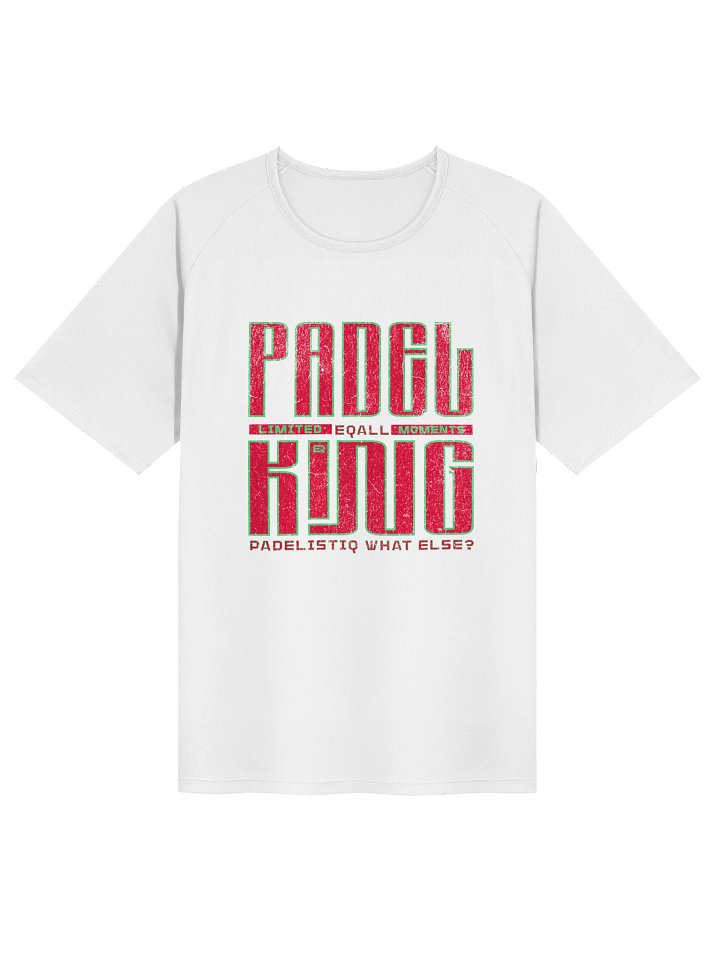 PADELISTIQ King Unisex Sports Jersey R3CVR.i mode by EQALL® Essentials_Green / Red product image (5)