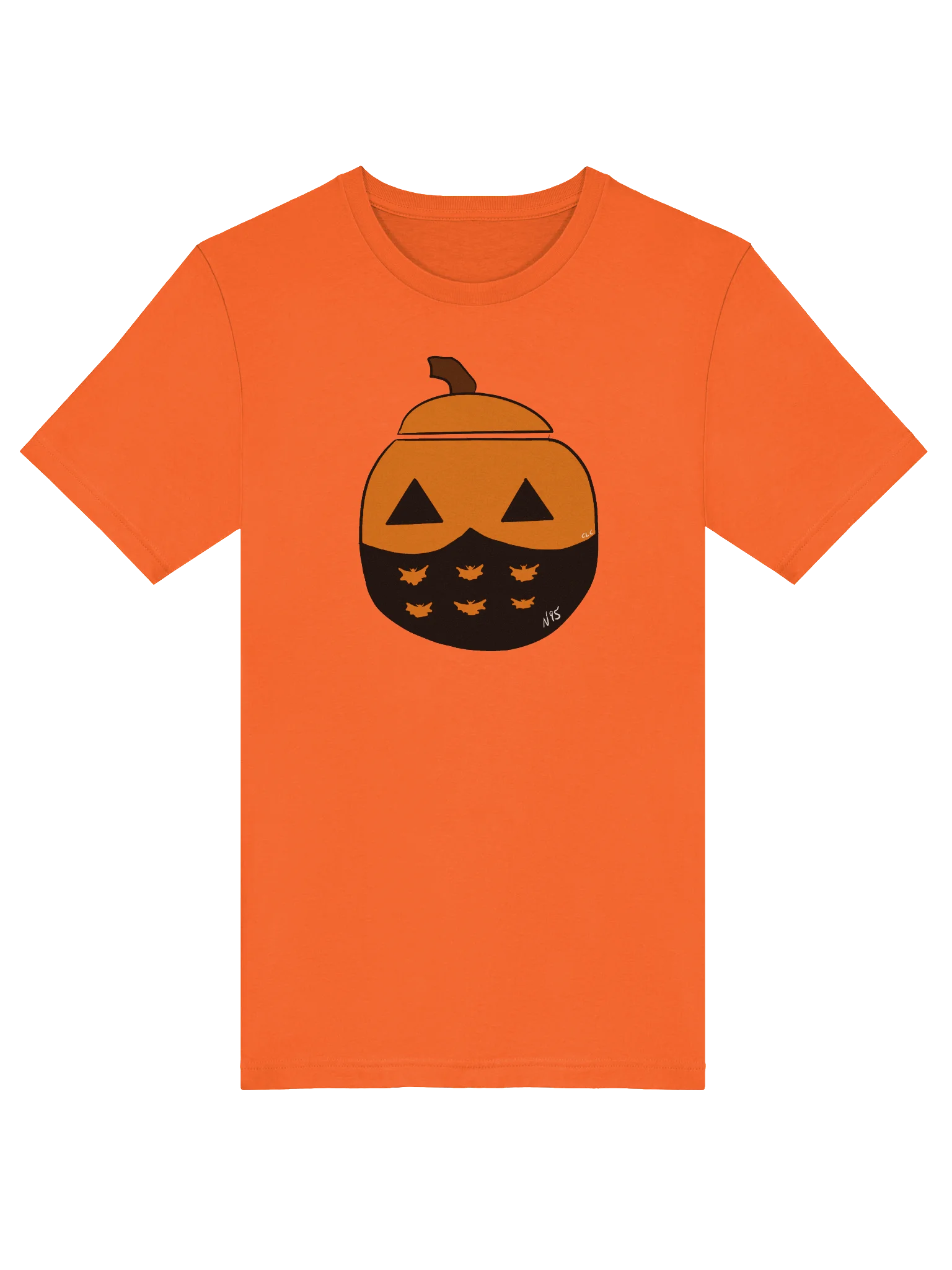 Mask-O-Lantern tee (black mask) product image (6)