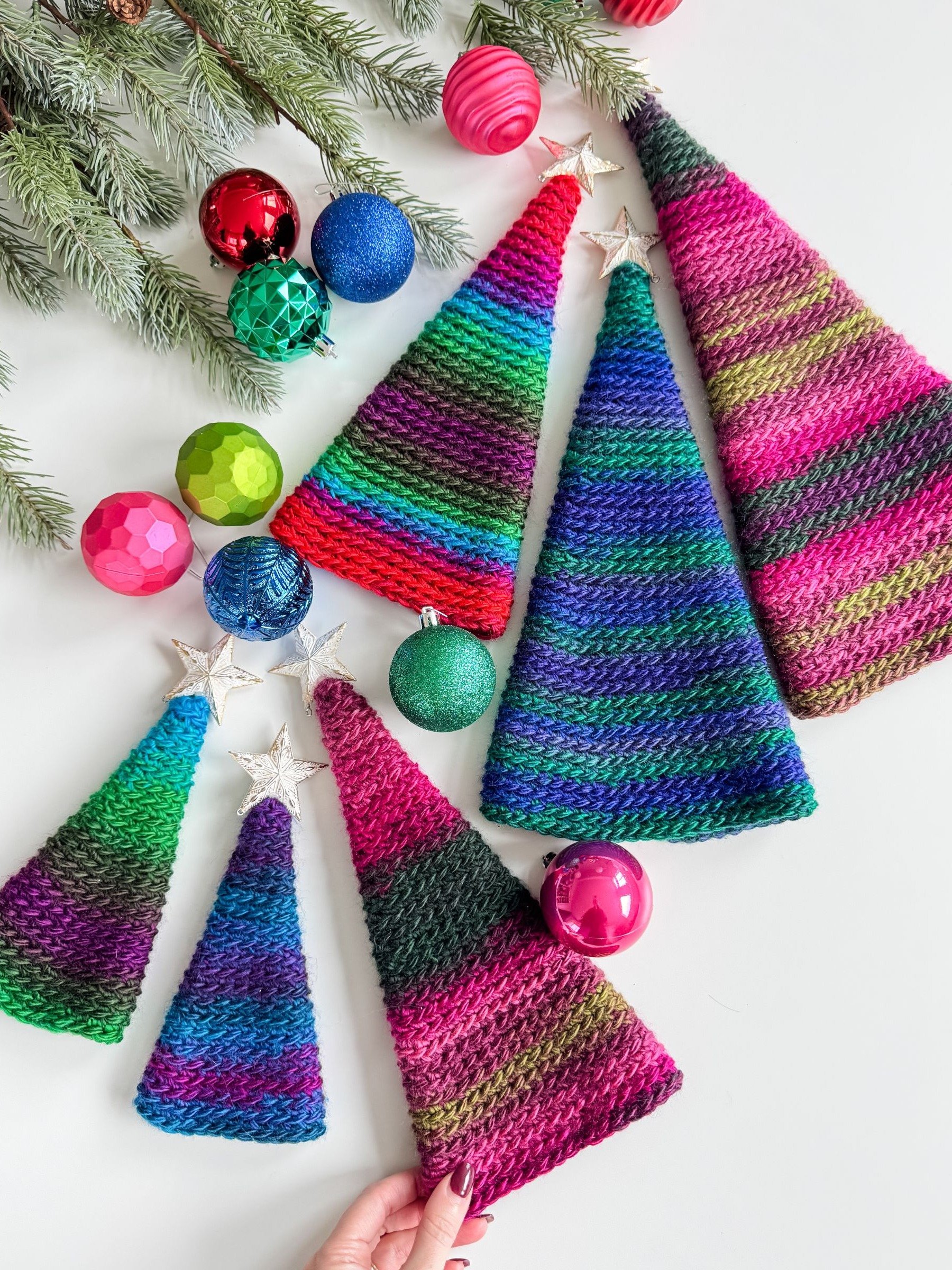 Merry & Bright Holiday Trees Crochet Pattern product image (9)