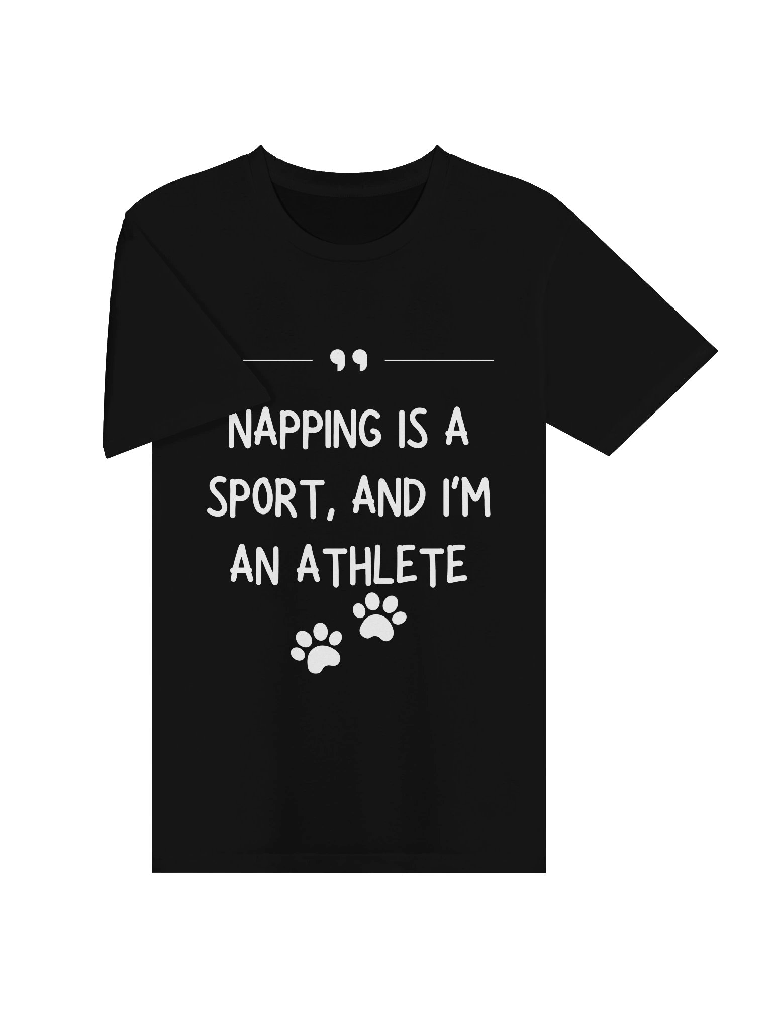 Napping Is a Sport Cat Paw T-Shirt product image (13)