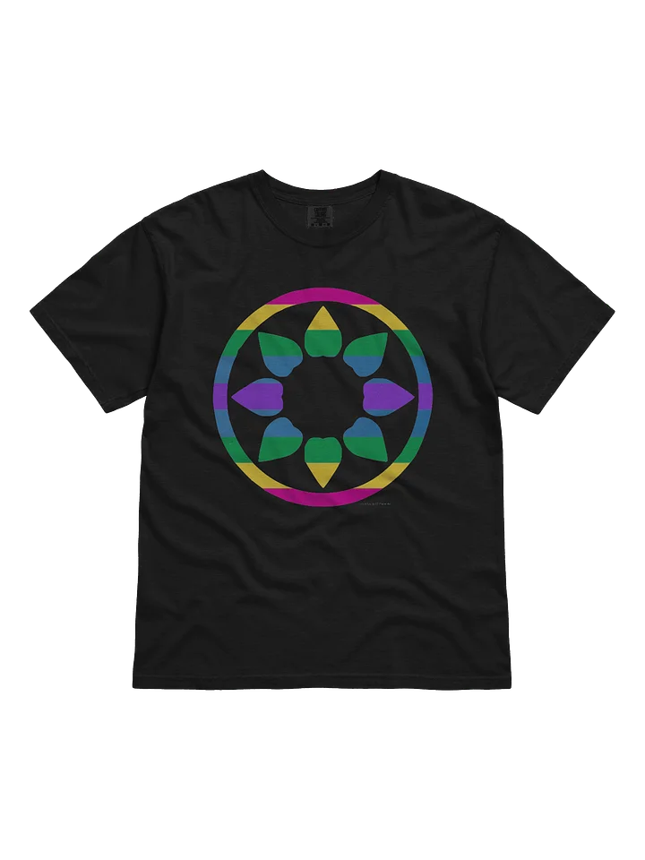 Flower Circle adult T-shirt product image (1)