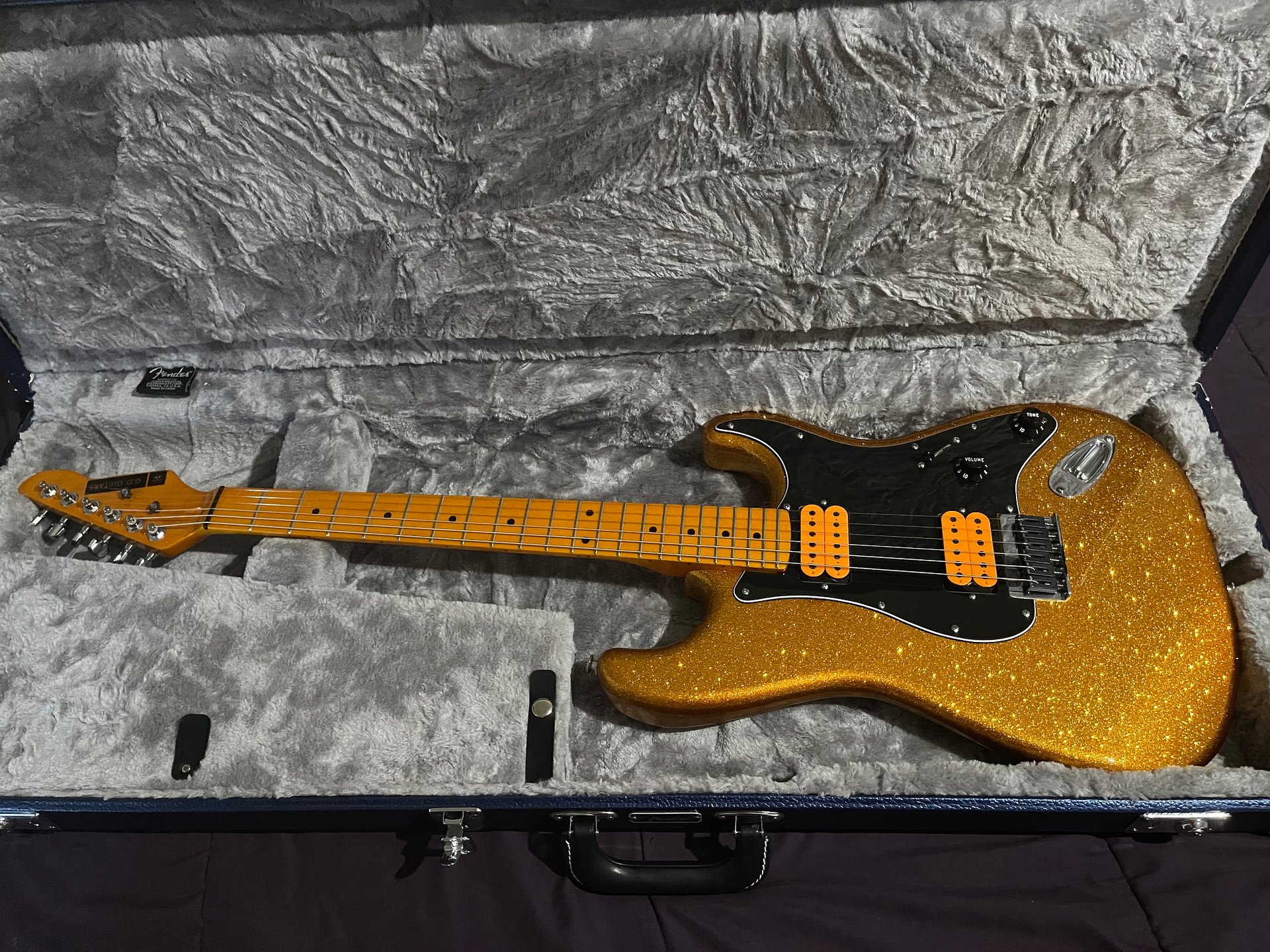 GD Guitars Super S 2025 – Copper Sparkle Finish w/ Custom Gamsbuckers & Premium Parts product image (10)