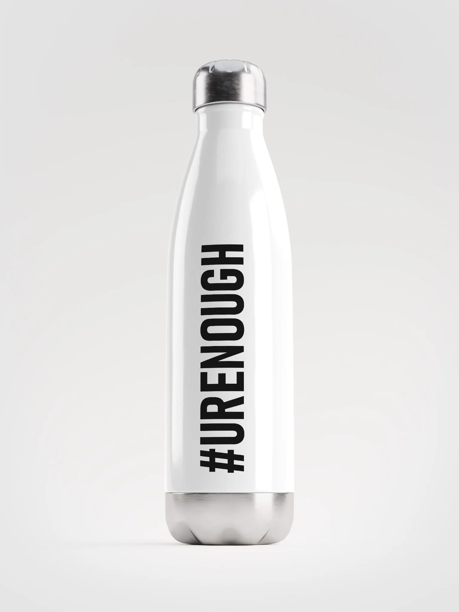 #URENOUGH - Slurp Bottle - White product image (1)