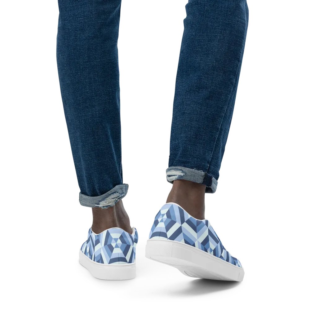 Illusion Cubes Slip-On Canvas Shoes product image (7)
