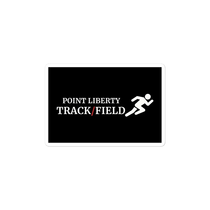 Point Liberty Track & Field Die-Cut Sticker product image (1)