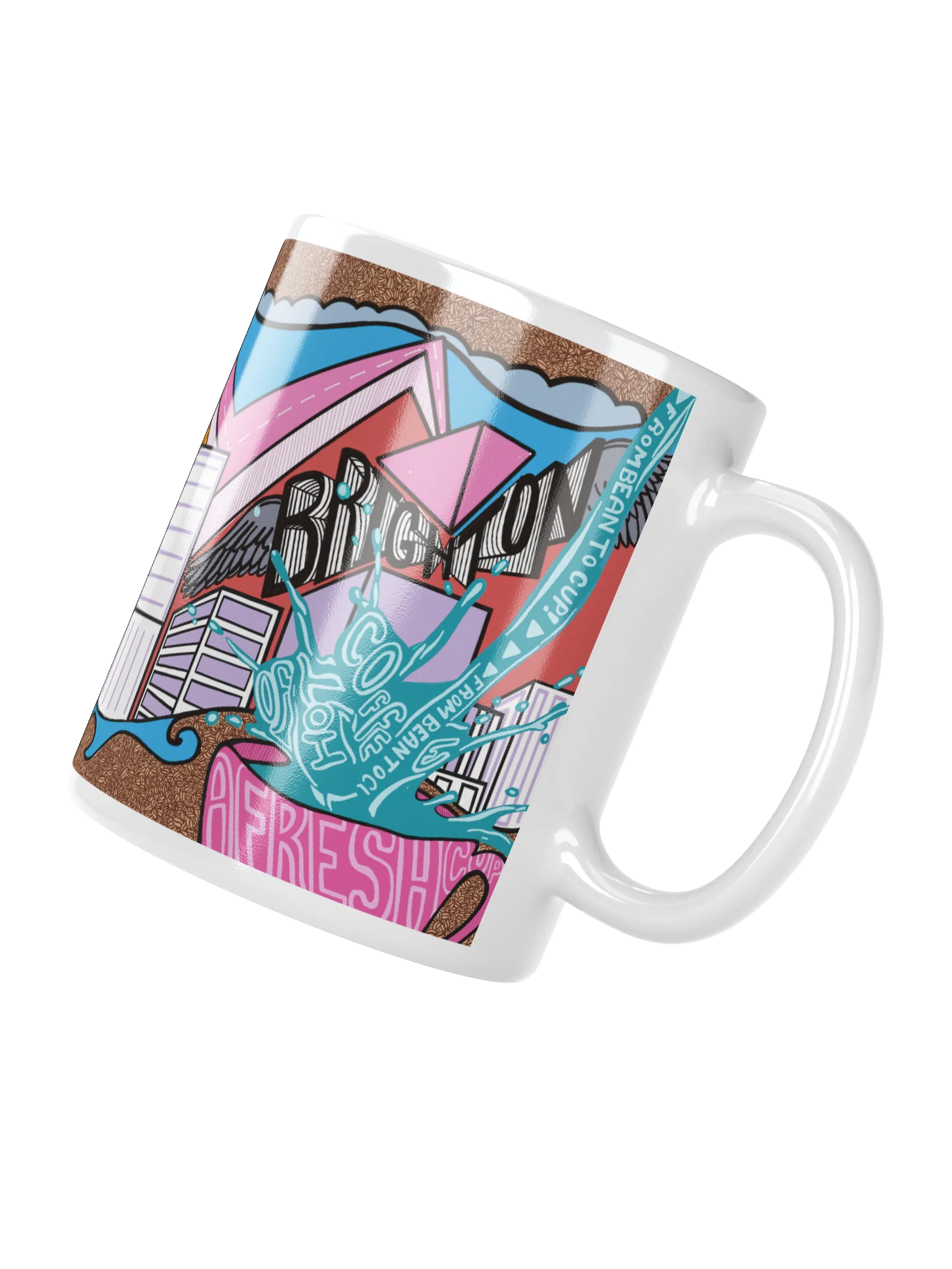 Blaker Street Cityscape Mug product image (7)