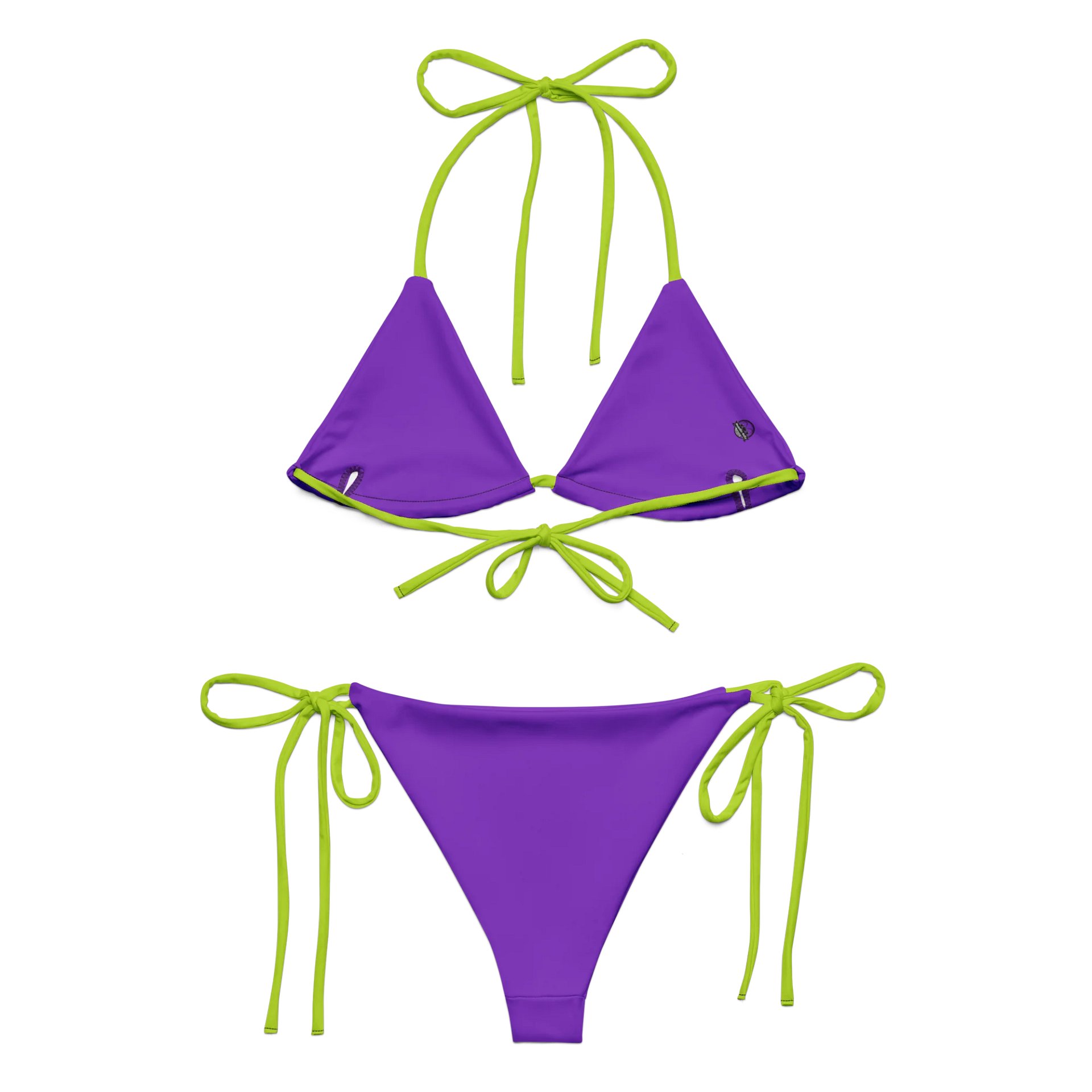 EcoChic Lime Bikini Set product image (2)
