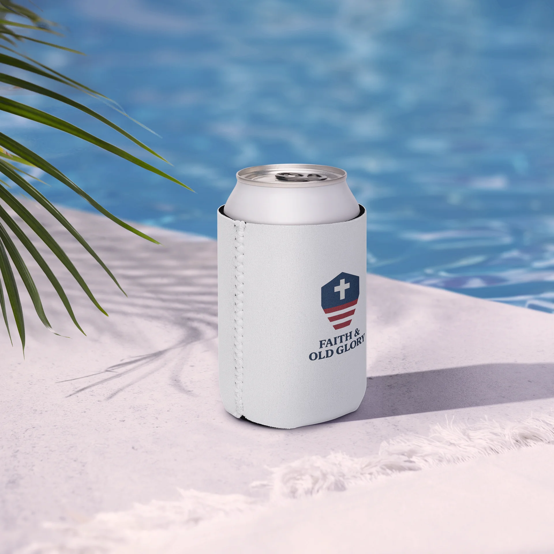 Faith & Old Glory Can Cooler product image (7)