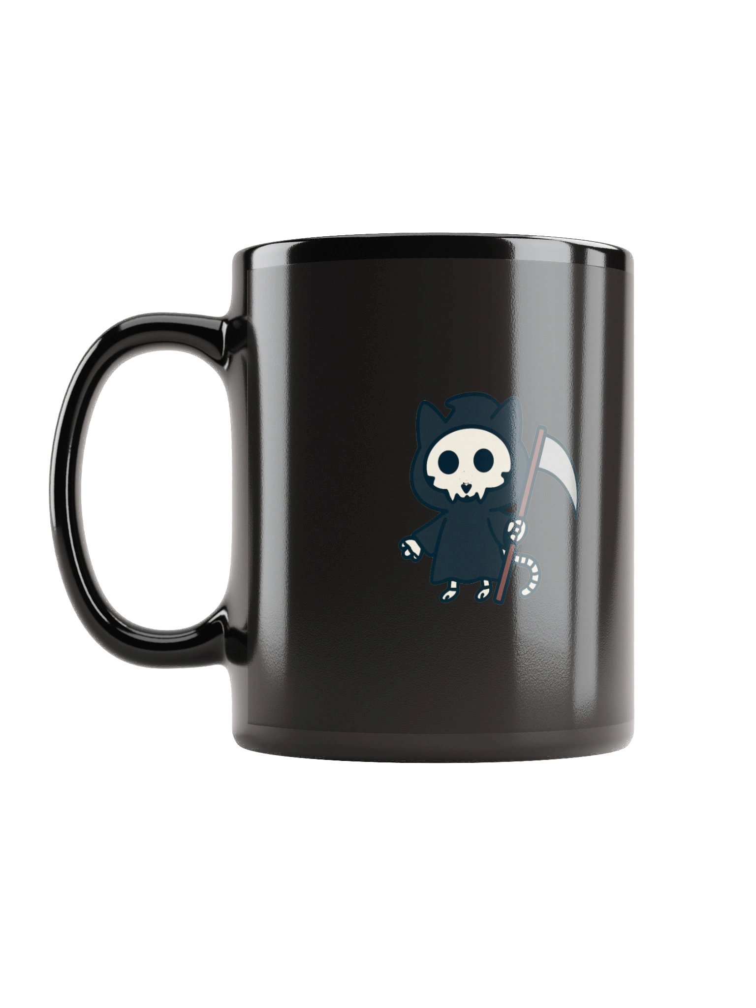 Grim Reaper Cat Mug product image (3)