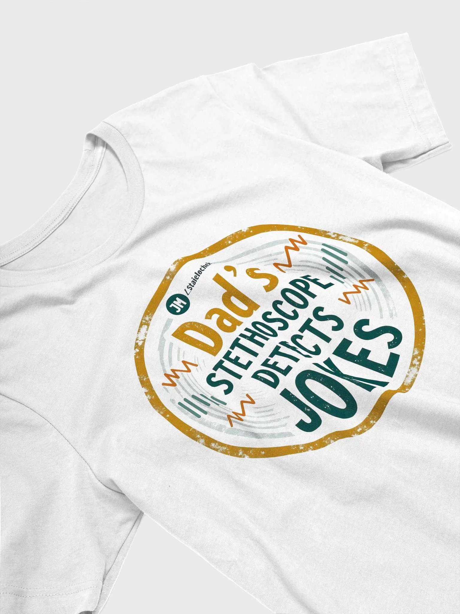 Dad's Stethoscope Humor T-Shirt product image (33)