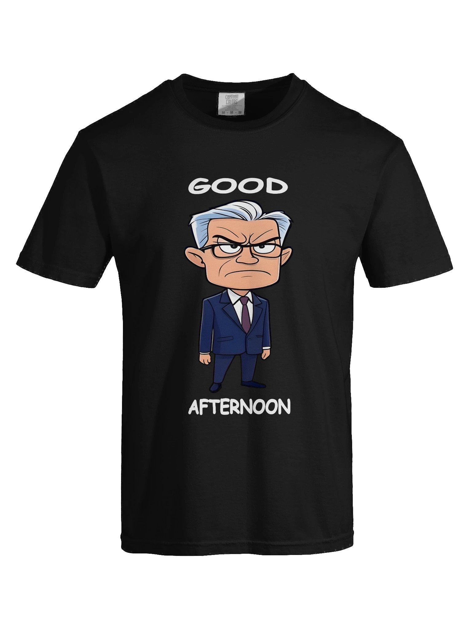 Good Afternoon JPow T-Shirt (Light Text) product image (2)