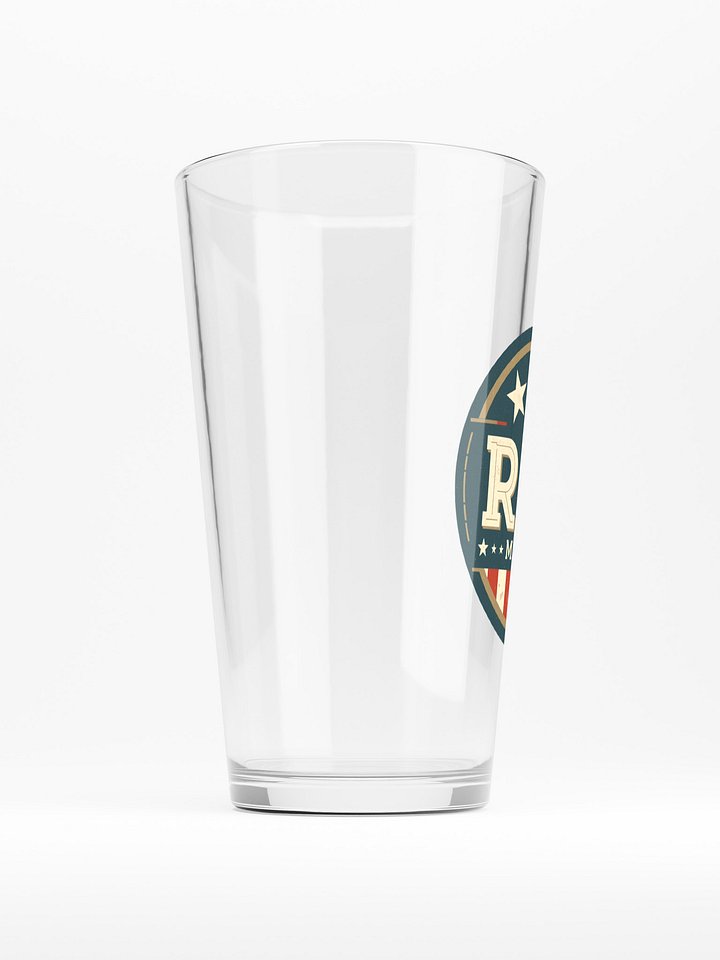 Rue Market Vintage Logo Shaker Pint Glass product image (2)