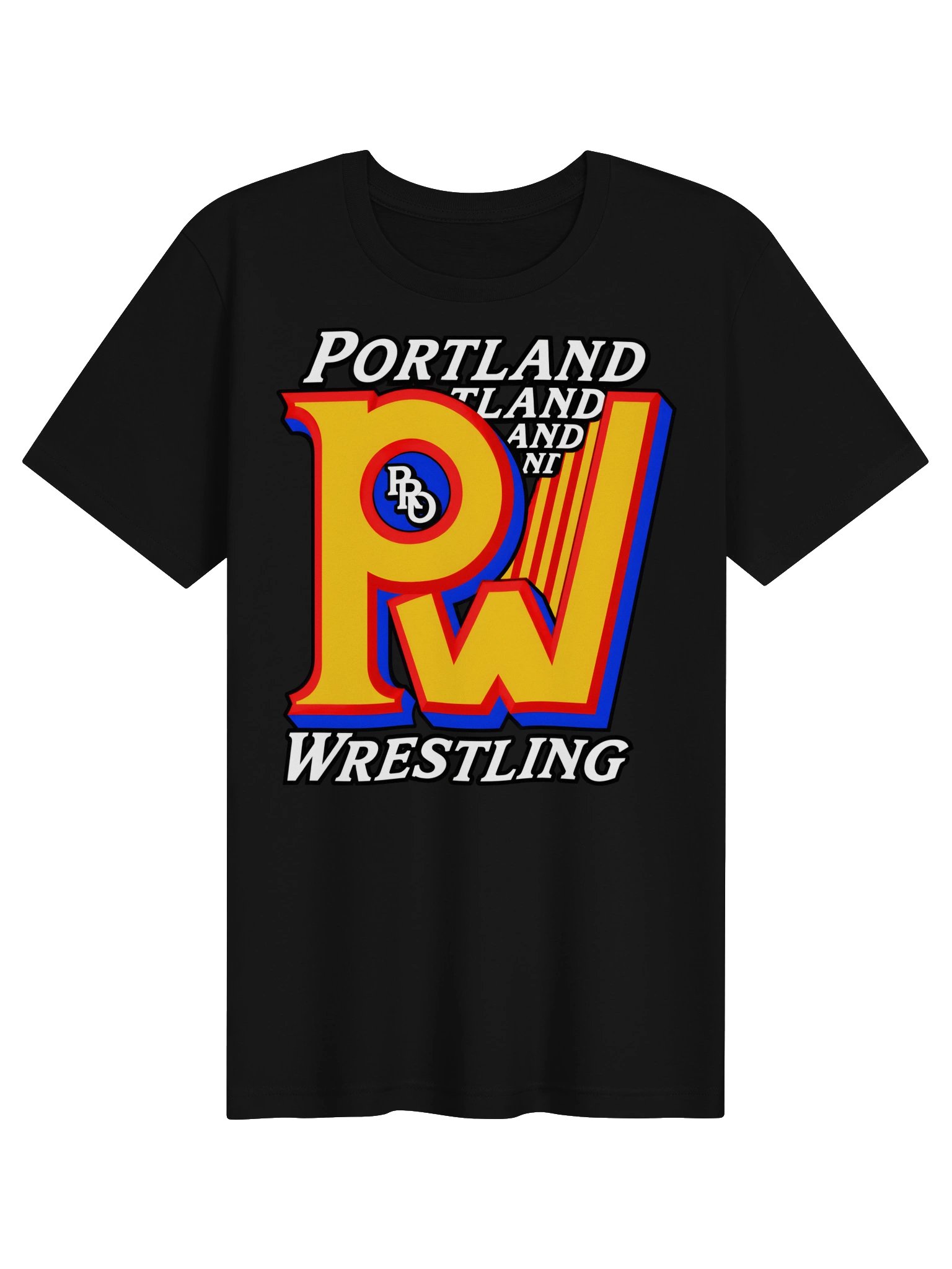 Portland Wrestling Tee product image (2)