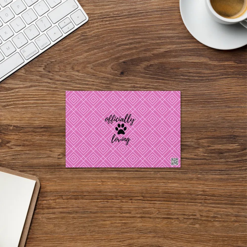 Meawch Love Greeting Card! product image (9)