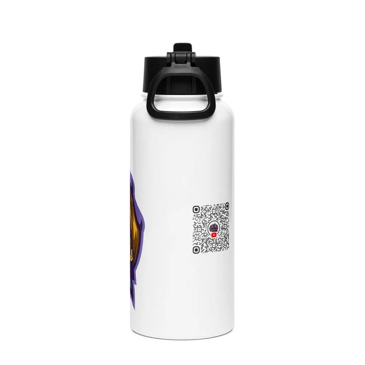 Stainless Steel Water Bottle with a Straw Lid product image (2)