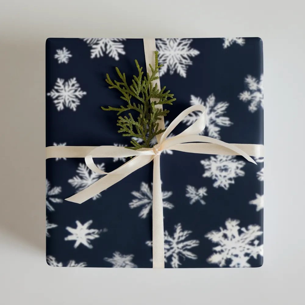 Snowflake Symphony Wrapping Paper Set product image (1)
