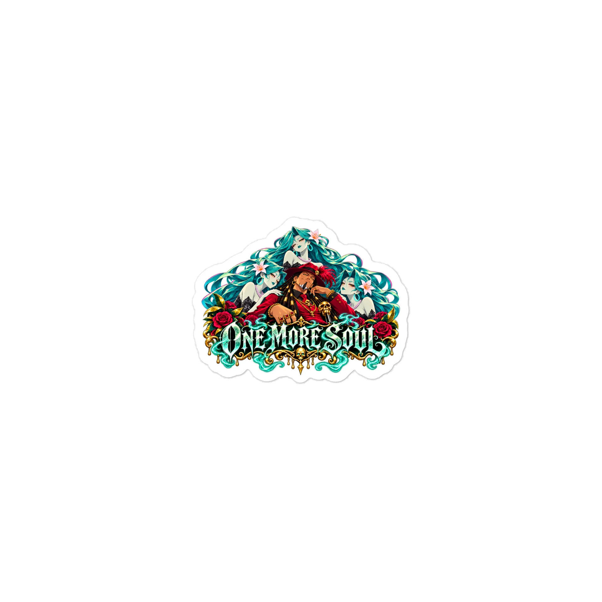 One More Soul 👻 | Haunted Gothic Die-Cut Sticker product image (2)