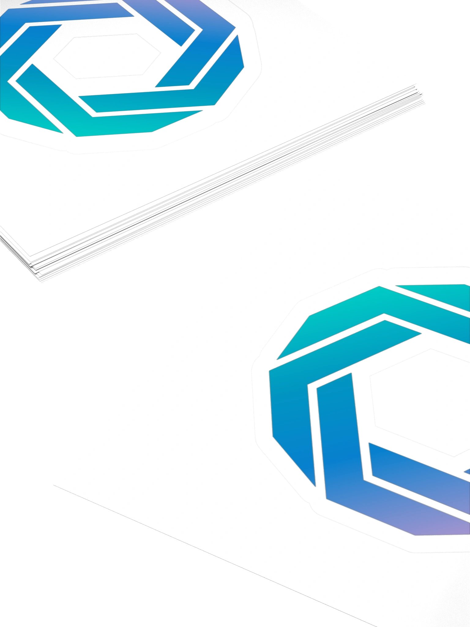 White Sticker - Opal DEX logo product image (4)