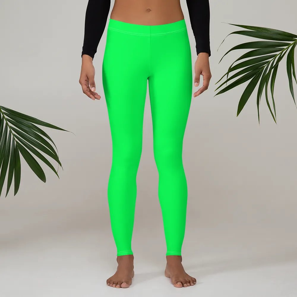 Bright Green Essential Leggings product image (3)