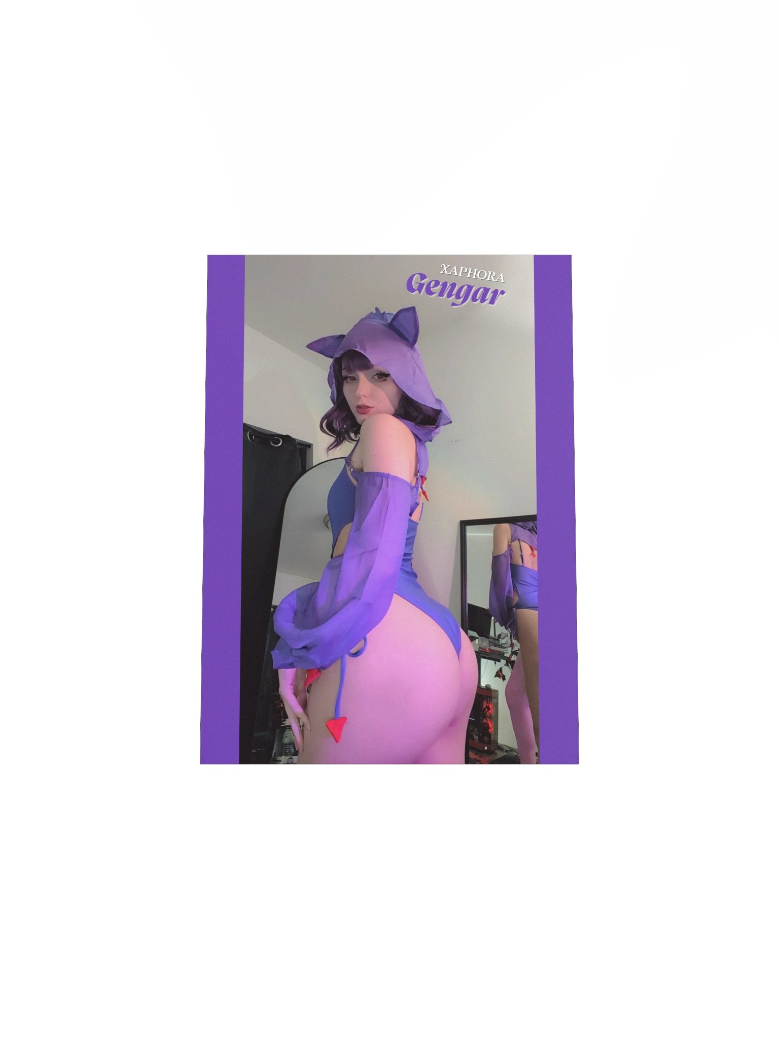 Gengar Swimsuit Cosplay Print V2 product image (4)