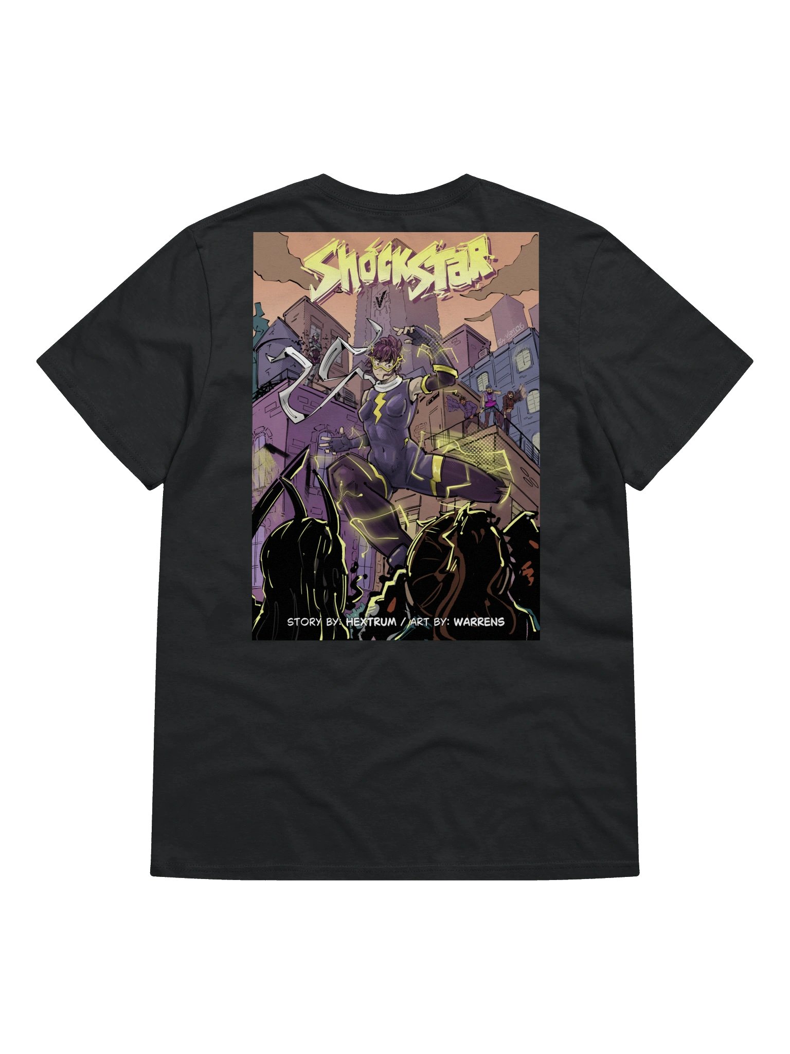 Shock Star Cover Tee - Back product image (5)