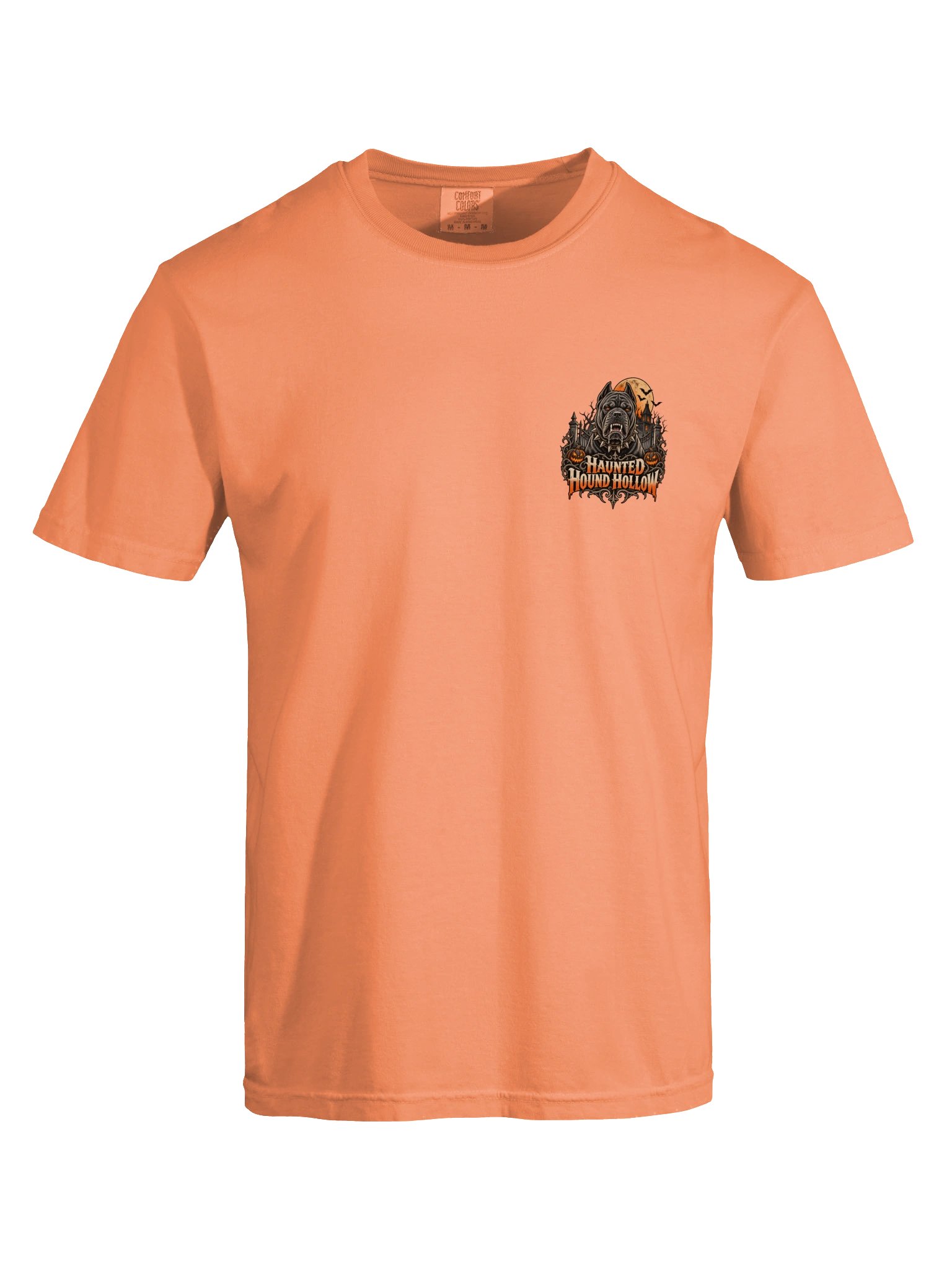 Haunted Hound Hollow Halloween Tee product image (54)