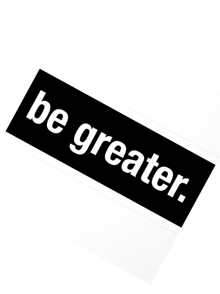 the greatest sticker. product image (2)