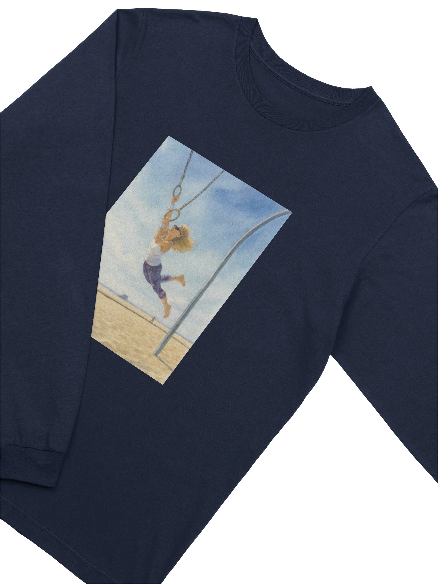 Ring Flyer Water Color Long Sleeve Tee product image (6)