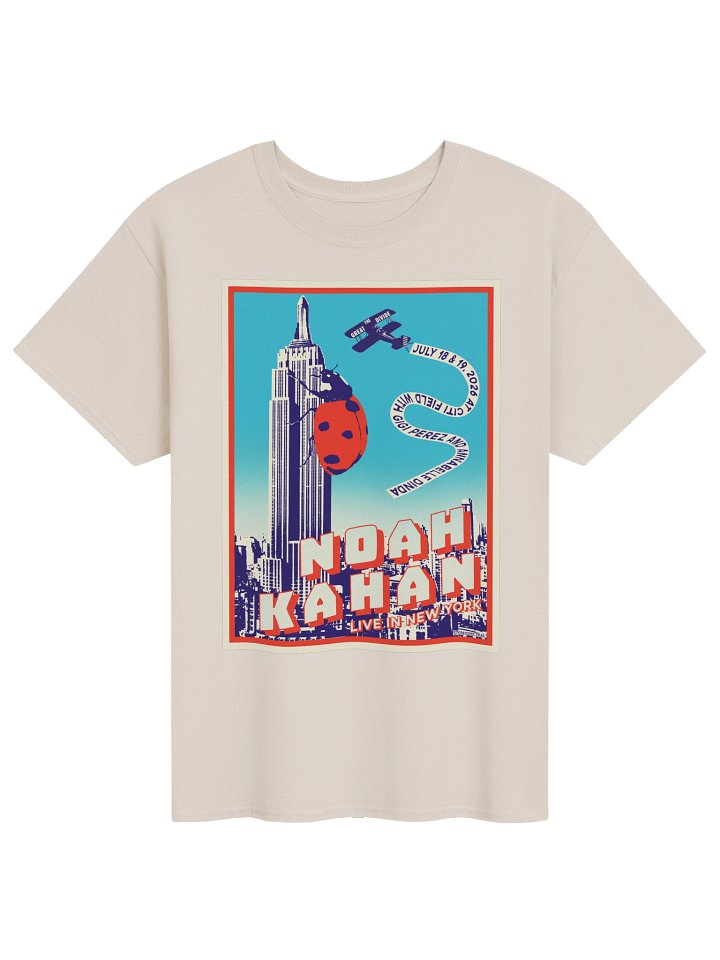 Noah Kahan Live In New York 2026 Tshirt product image (1)