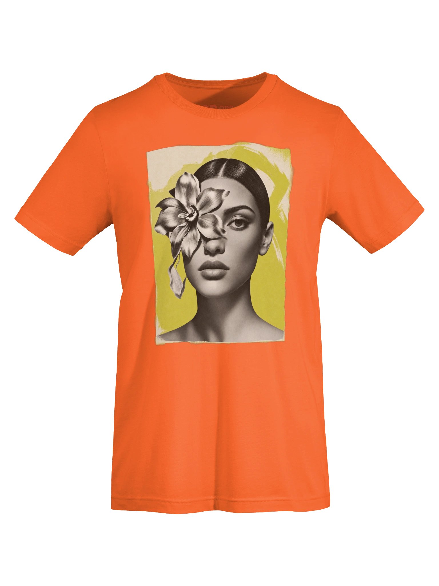 LOOK AGAIN, DARLING - Floral Portrait Art T-Shirt product image (6)