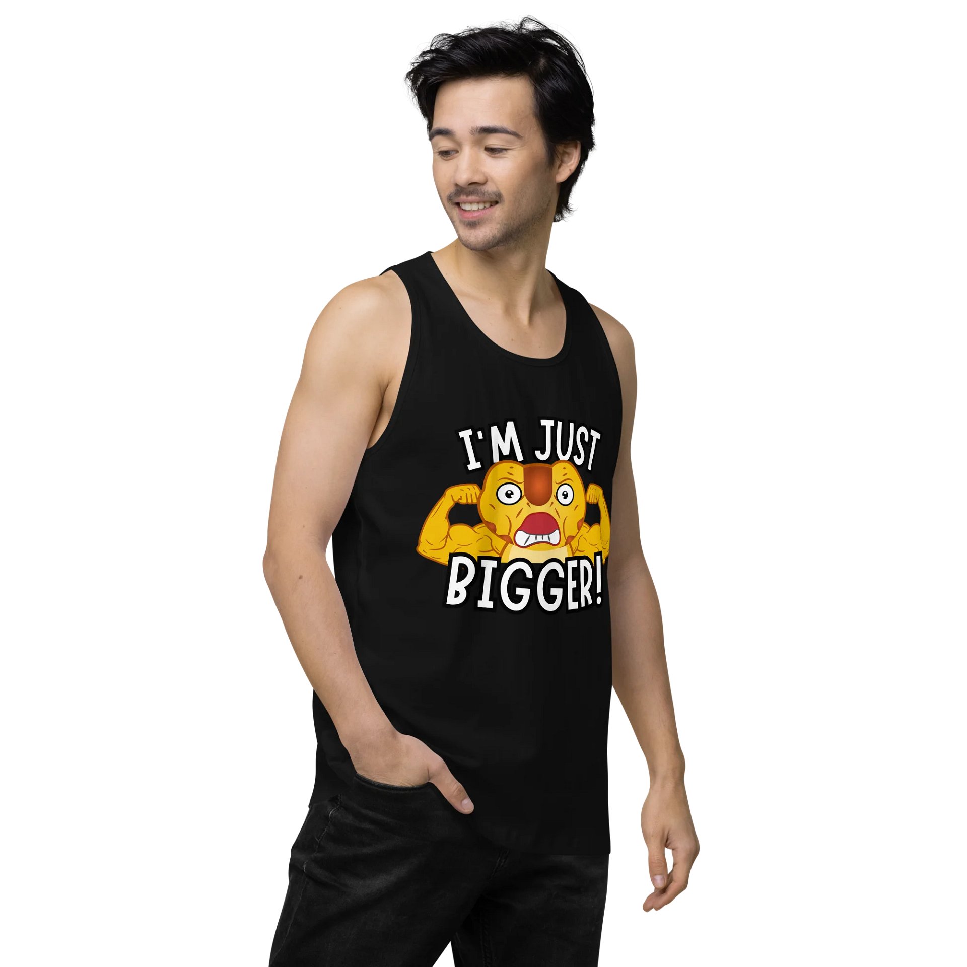 IM JUST BIGGER Tank Top product image (1)