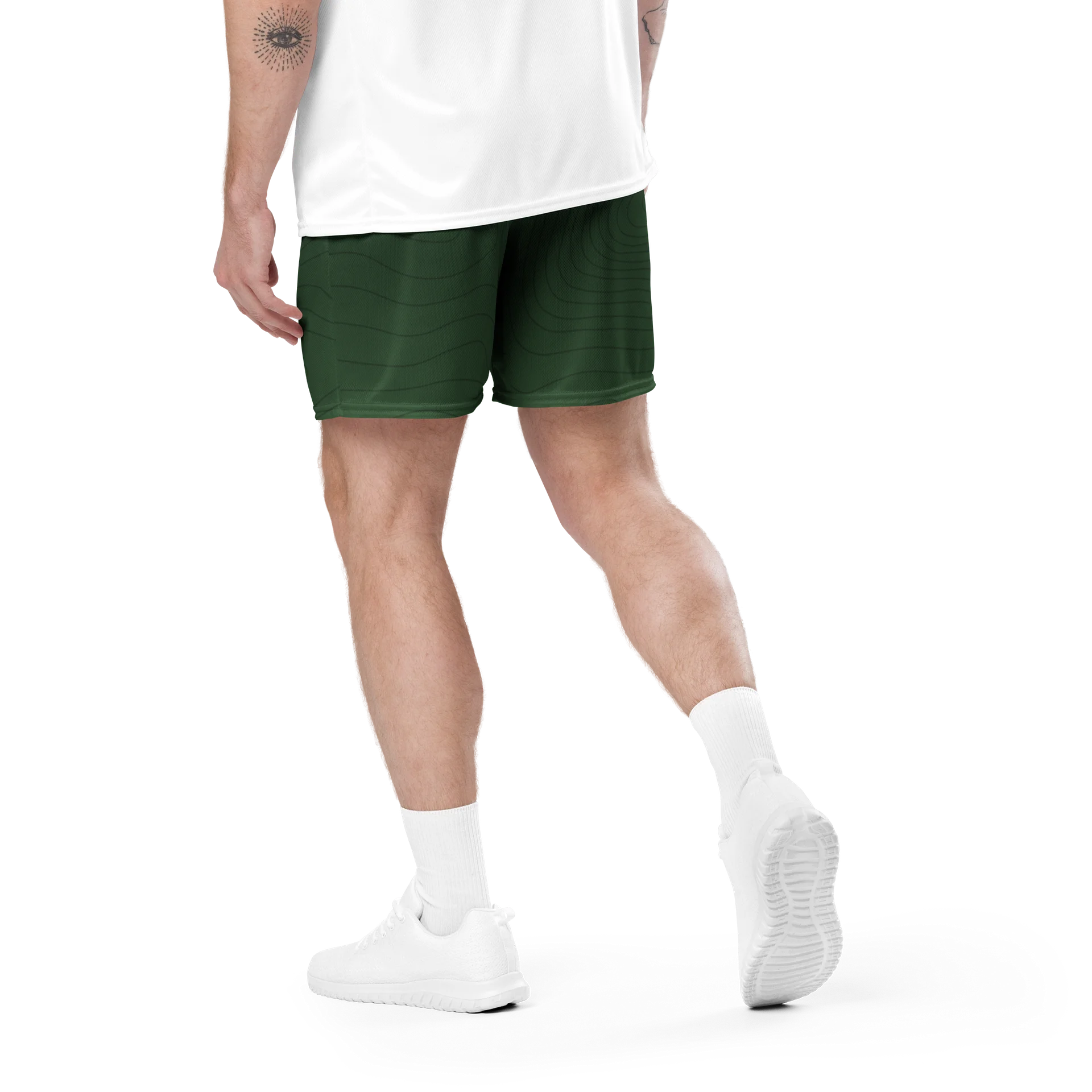 Topo Green Mesh Shorts product image (4)
