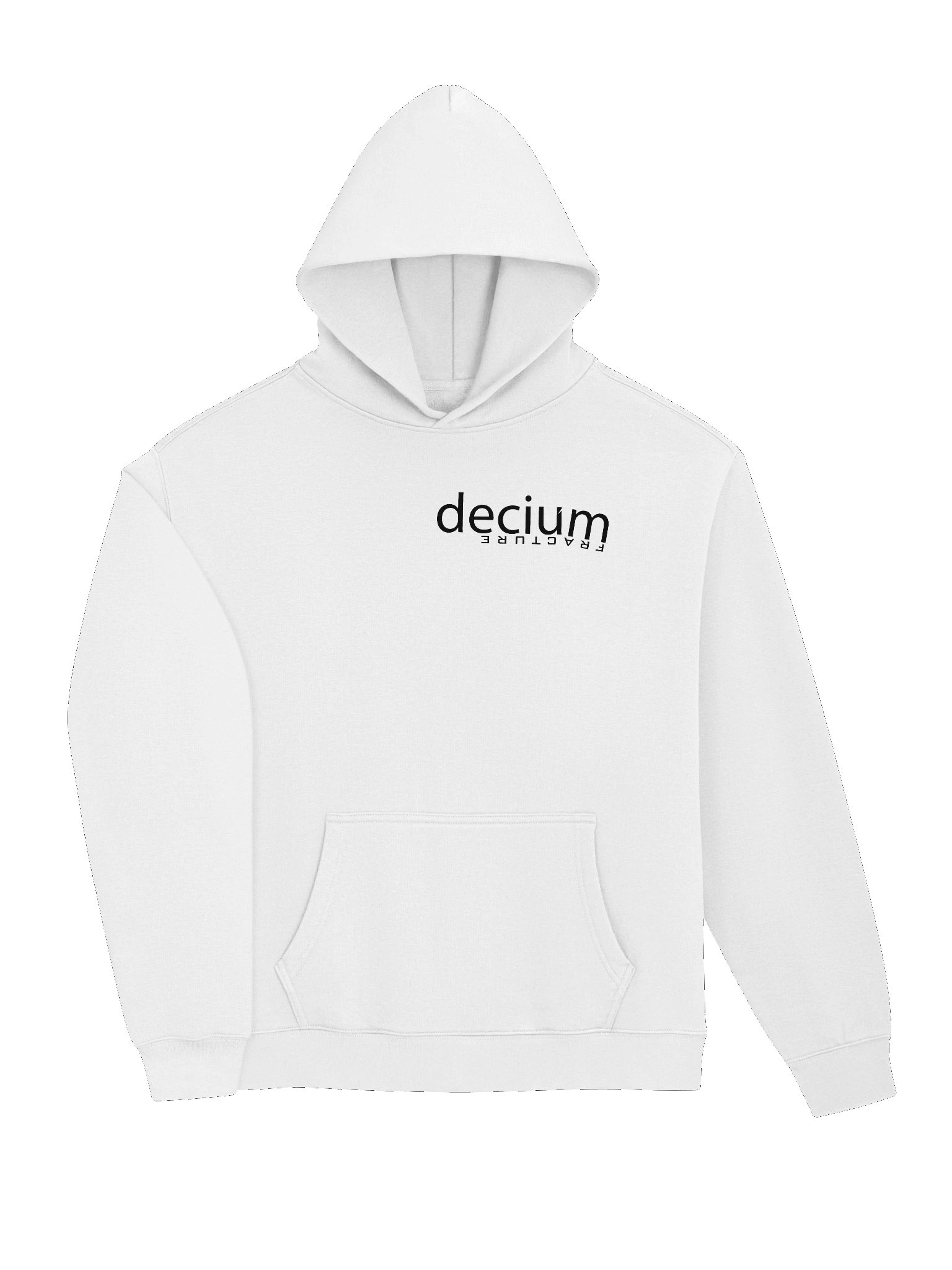 Decium Fracture Hoodie - Blank product image (3)