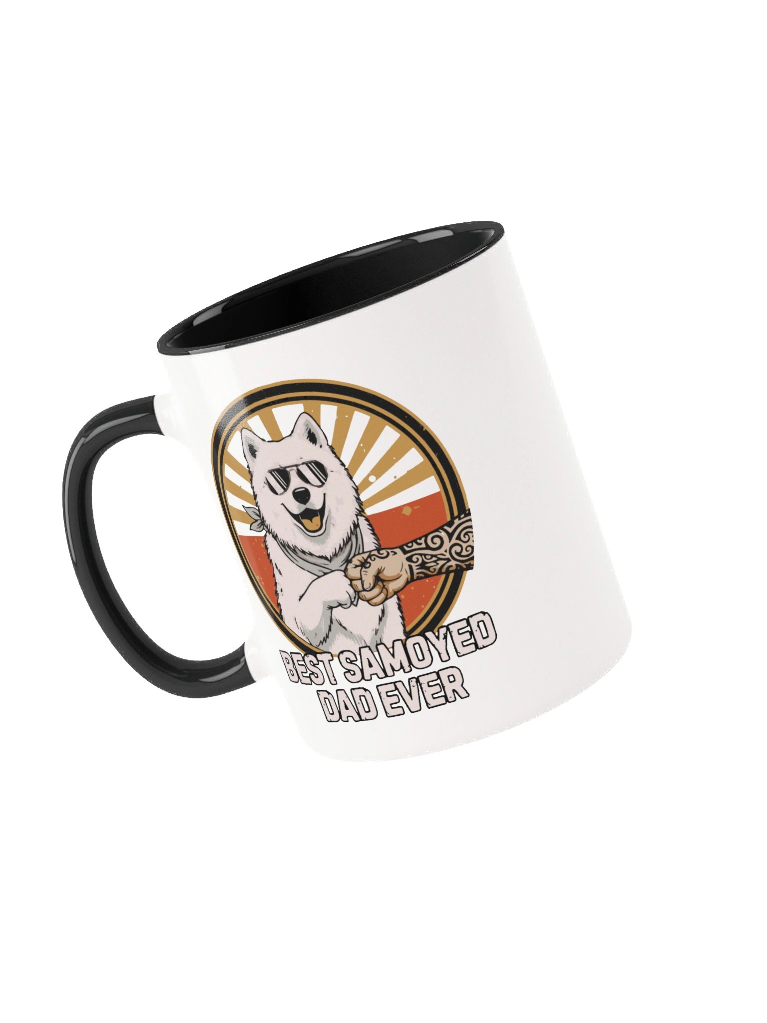 Best Samoyed Dad Ever, Fist Bump Mug product image (6)