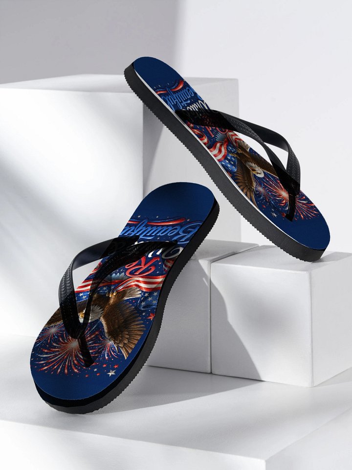 Freedom Isn't Free Flip Flops product image (2)