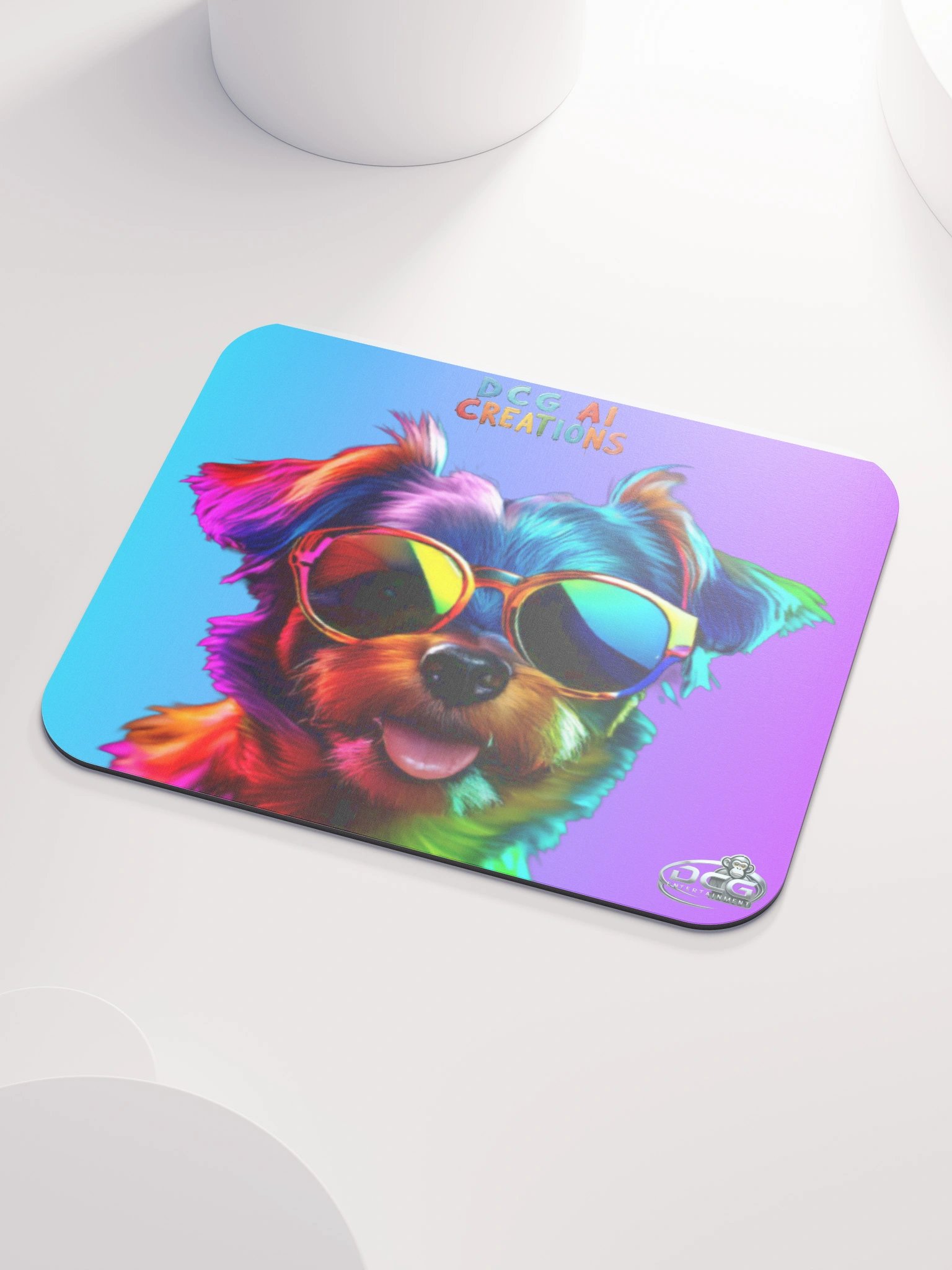 Vibrant Pup Reflect Mouse Pad product image (3)