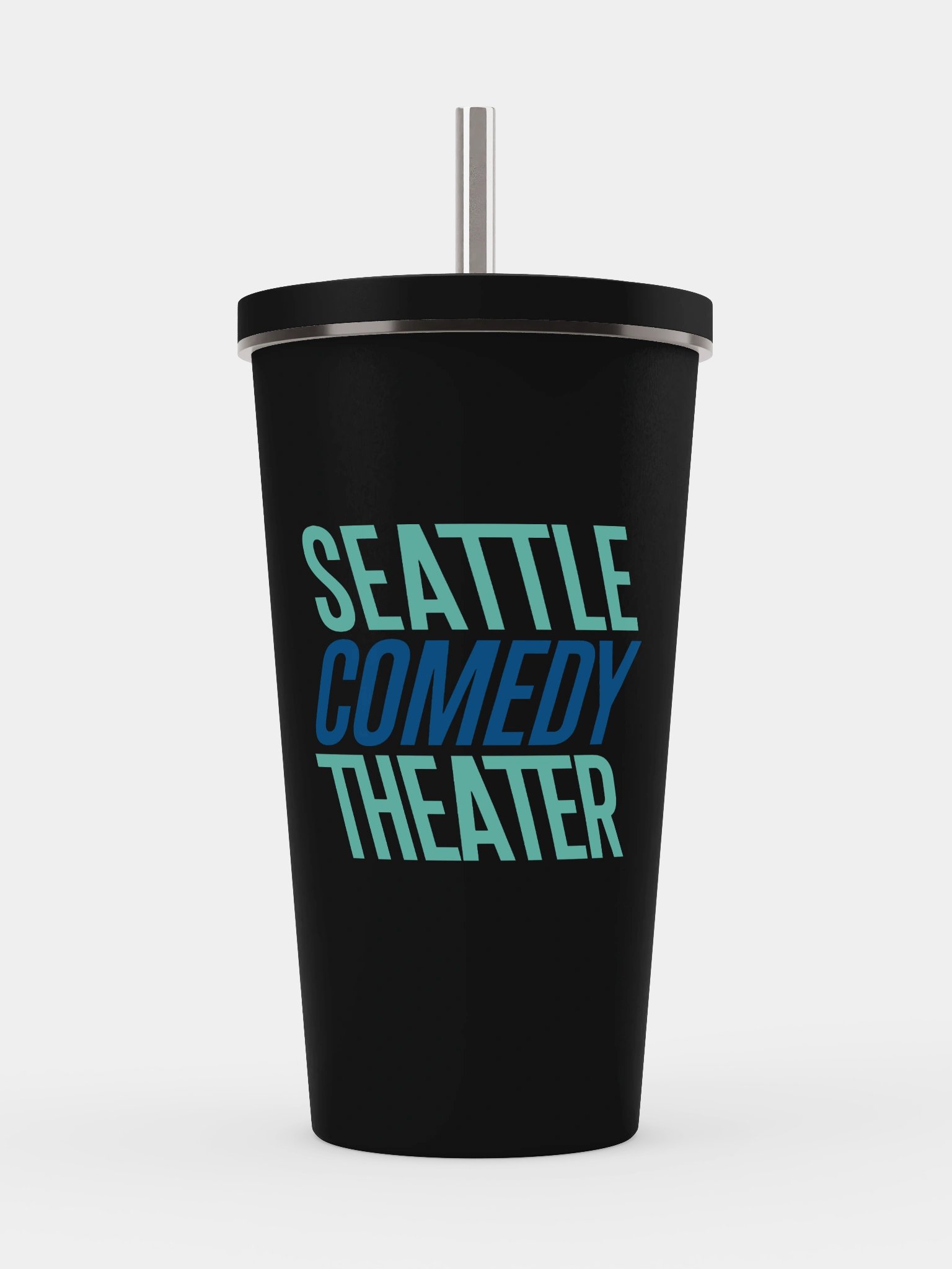 Insulated Tumbler with Straw product image (1)