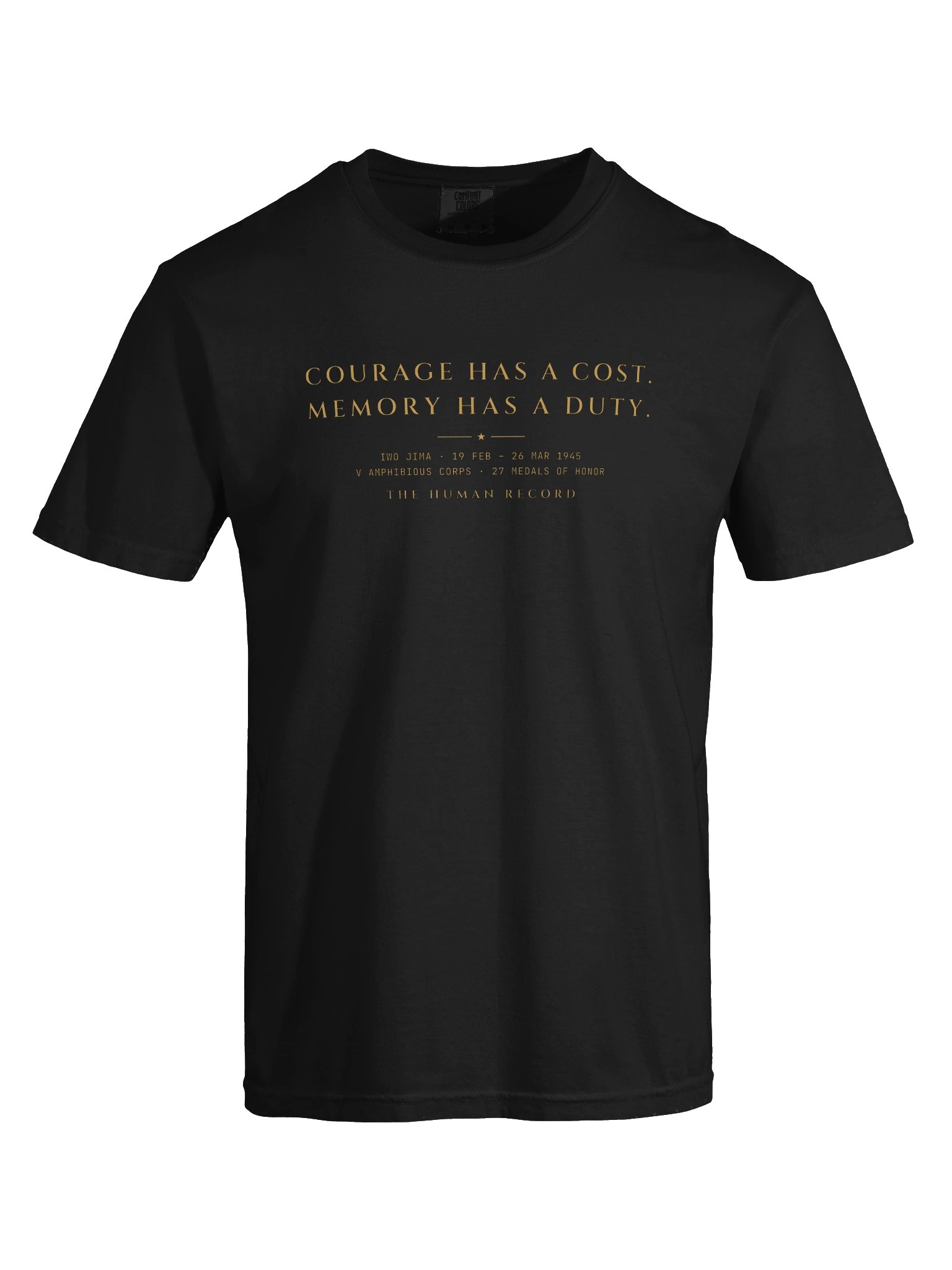 Courage Has a Cost — Memorial Series Tee product image (2)