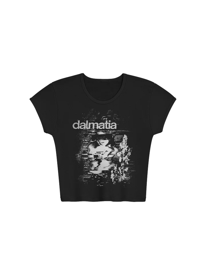Dalmatia Warp Baby Tee (Black/Brown) product image (1)