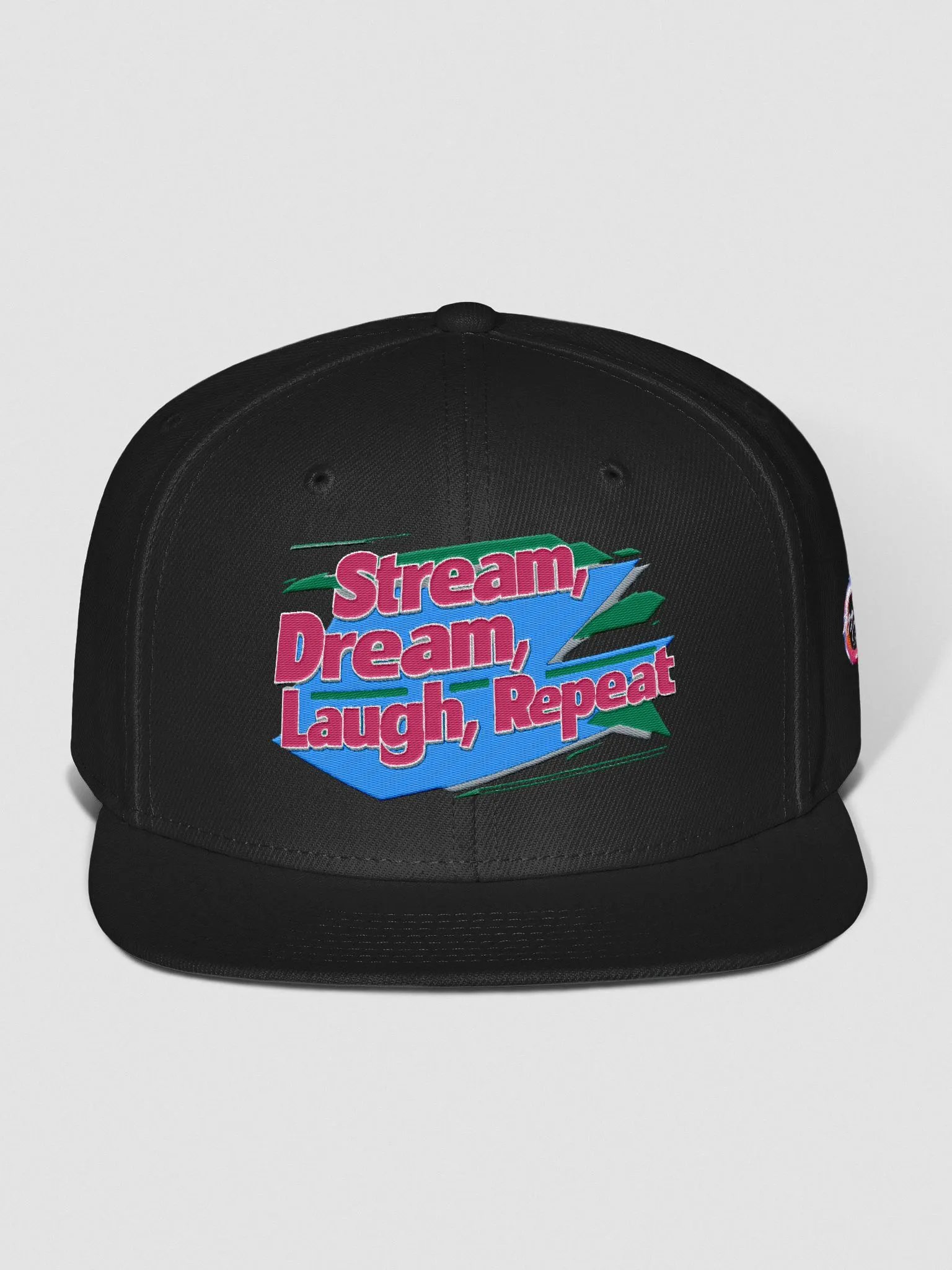 Stream, Dream, Laugh, Repeat Snapback product image (4)