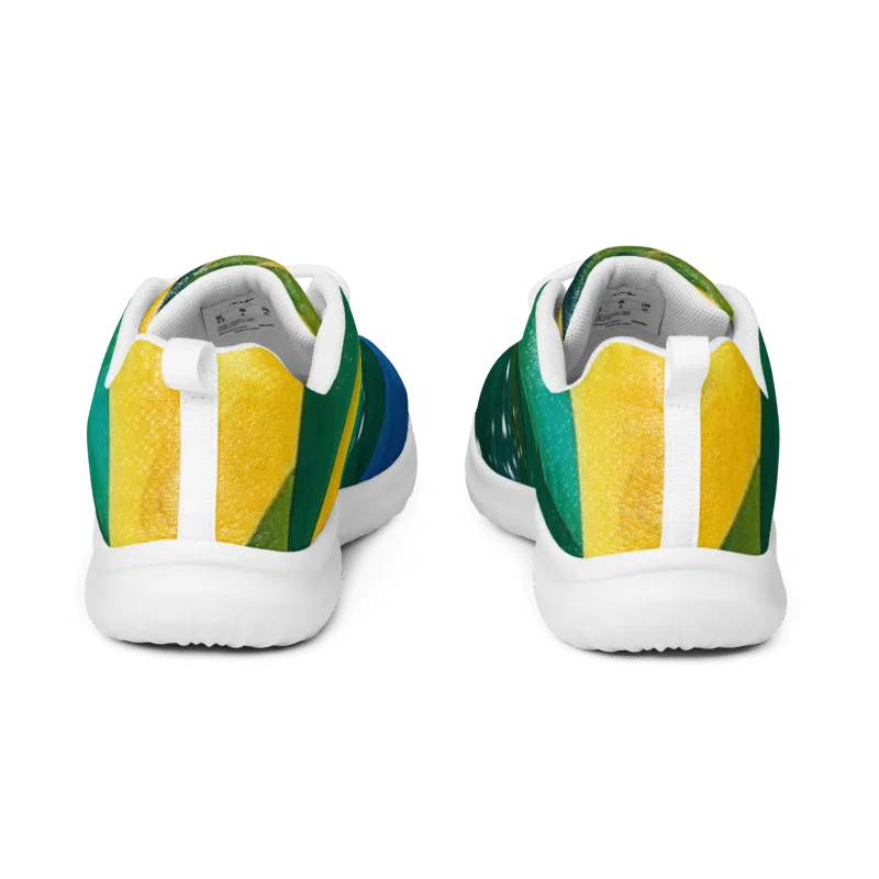 Abstract Diplomat Print - SVG - Caribbean Apples | Women's Athletic Shoes product image (5)