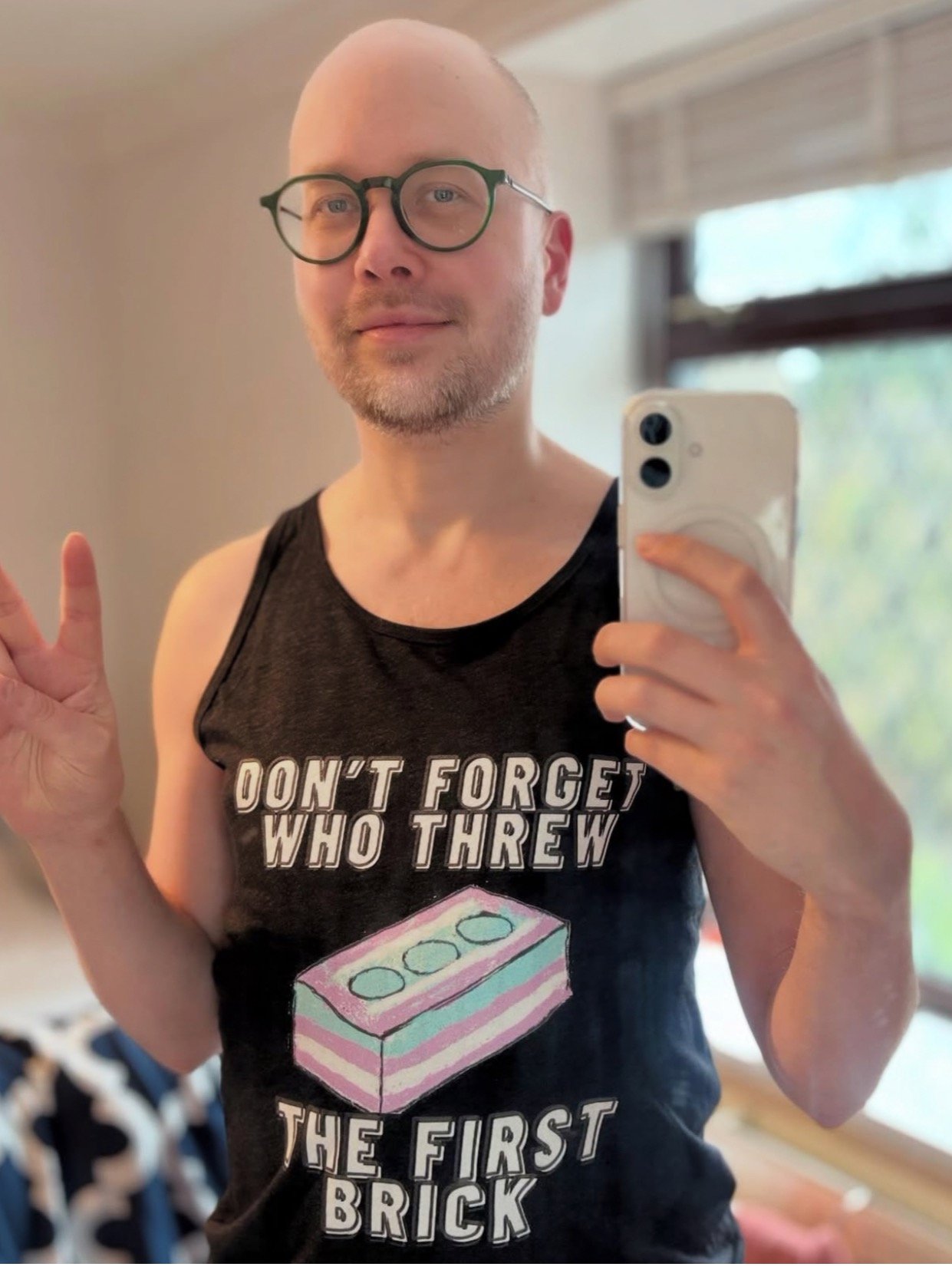 Don't Forget Who Threw The First Brick Tank Top product image (49)