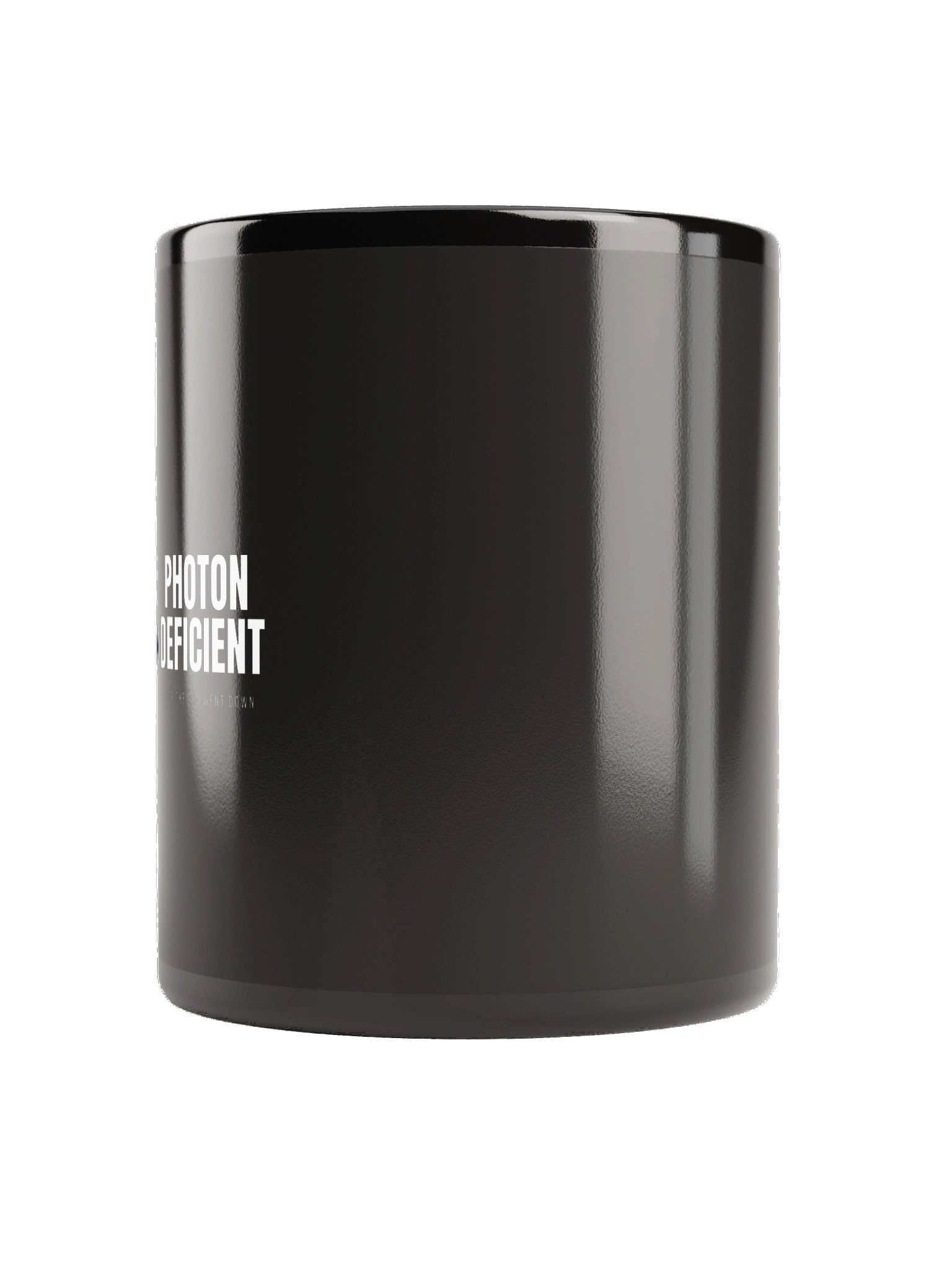 Photon Deficient Mug — Black product image (2)