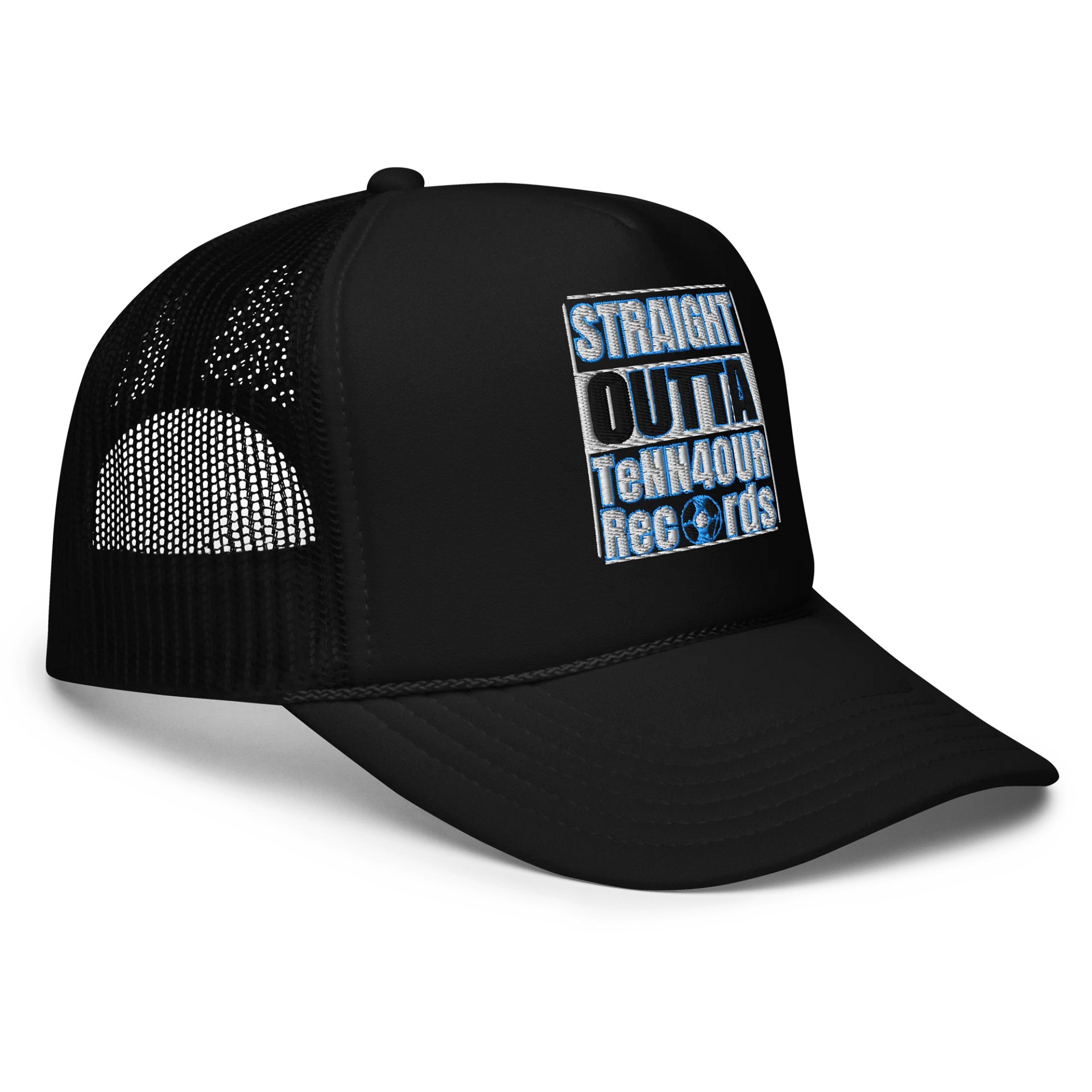 STRAIGHT OUTTA TENN4OUR RECORDS TRUCKER HAT product image (3)