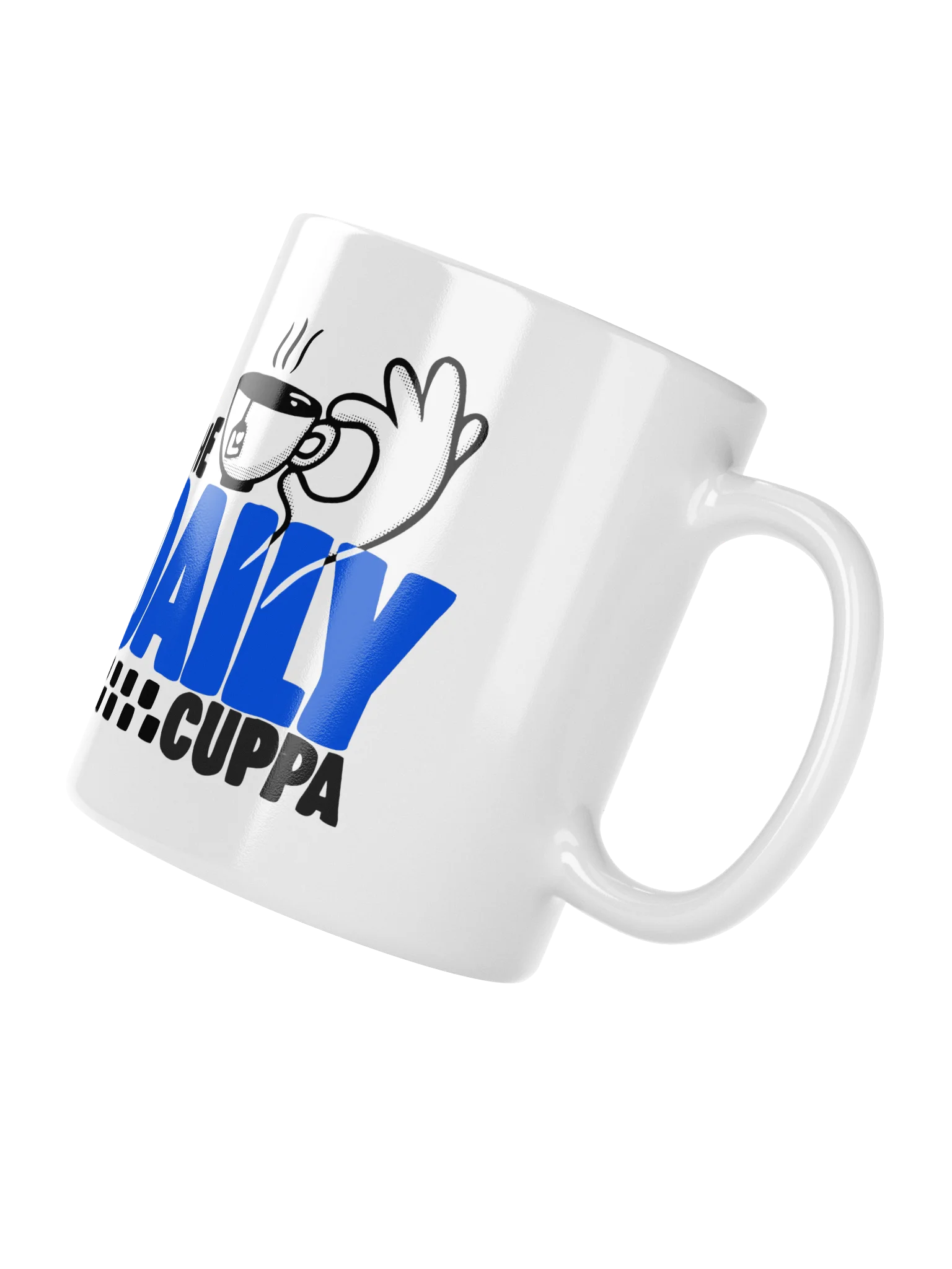 The Daily Cuppa - Mug - Blue product image (4)