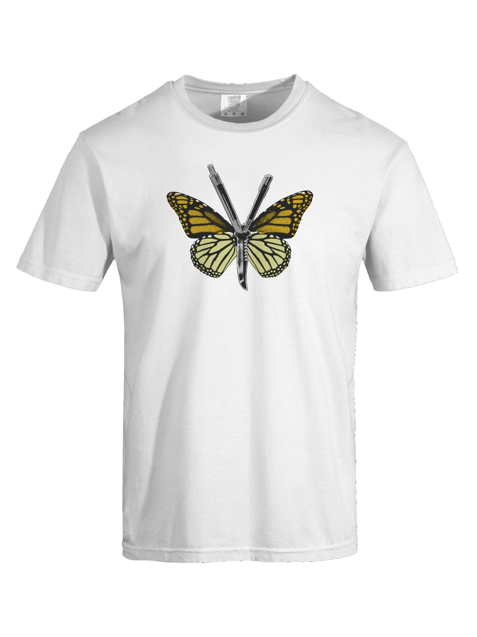 BUTTERFLIES COLORED T-SHIRT product image (7)